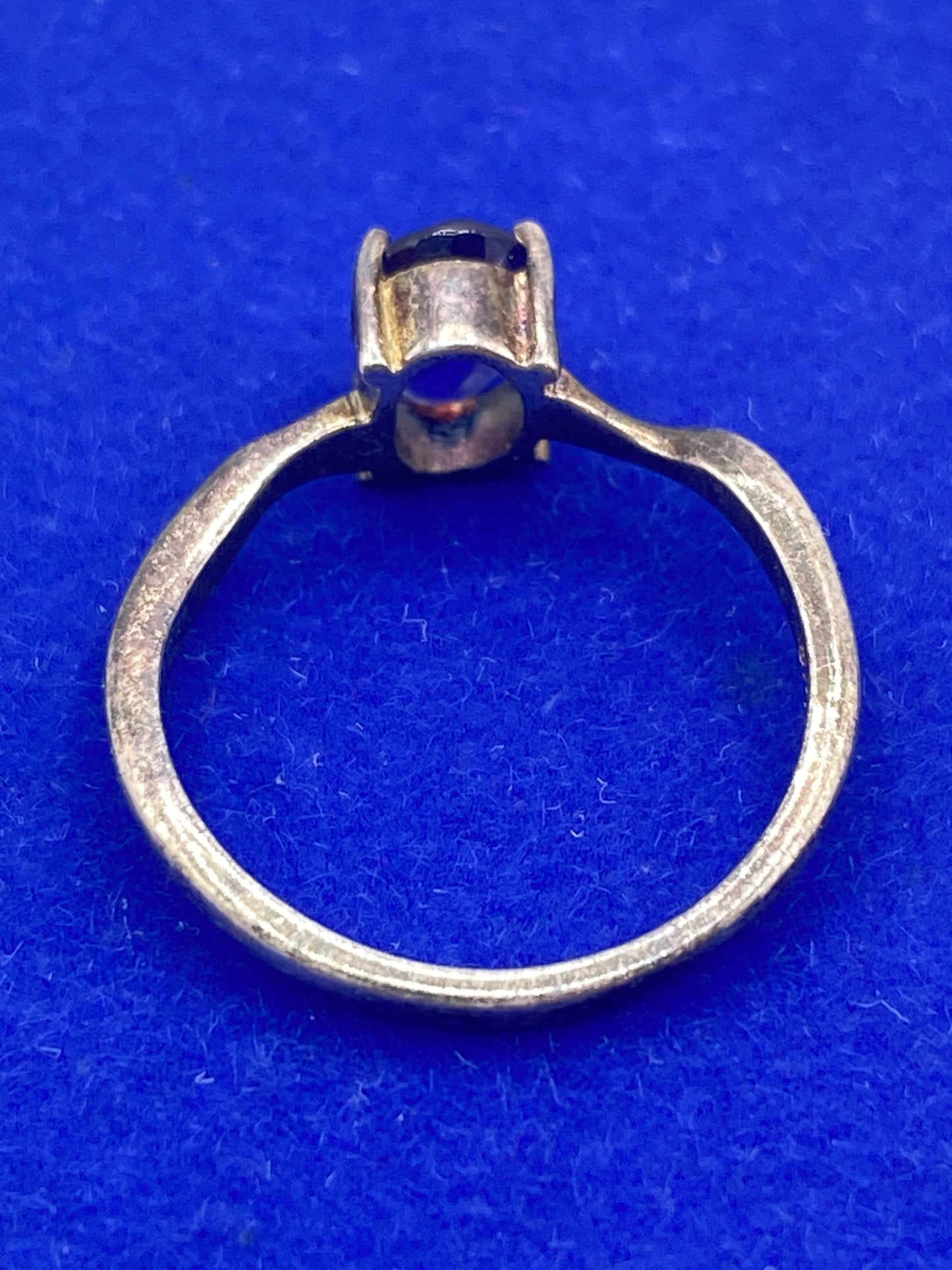 Vintage Sterling Silver Tanzanite Ring