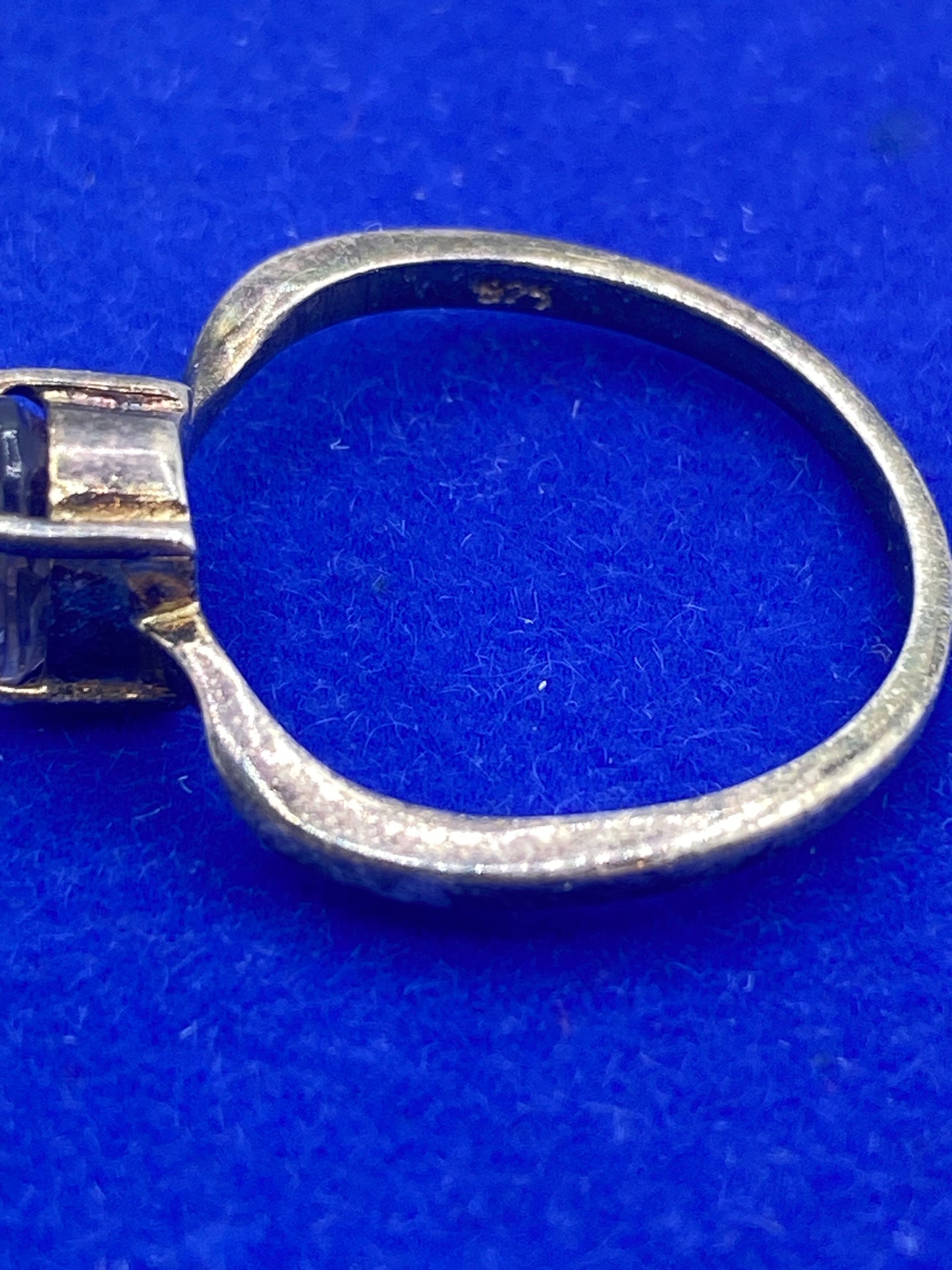 Vintage Sterling Silver Tanzanite Ring