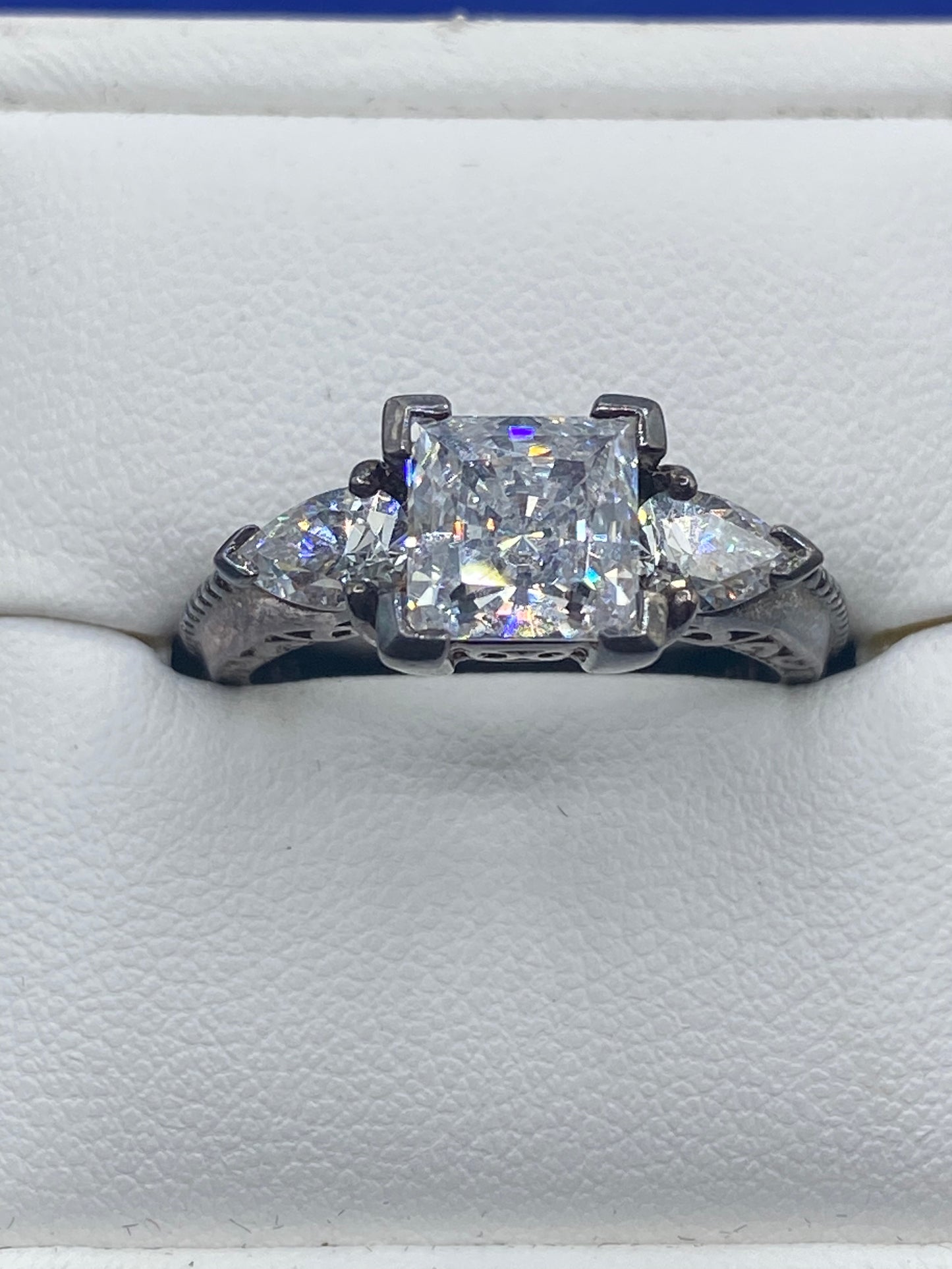 Sterling Silver CZ Ring