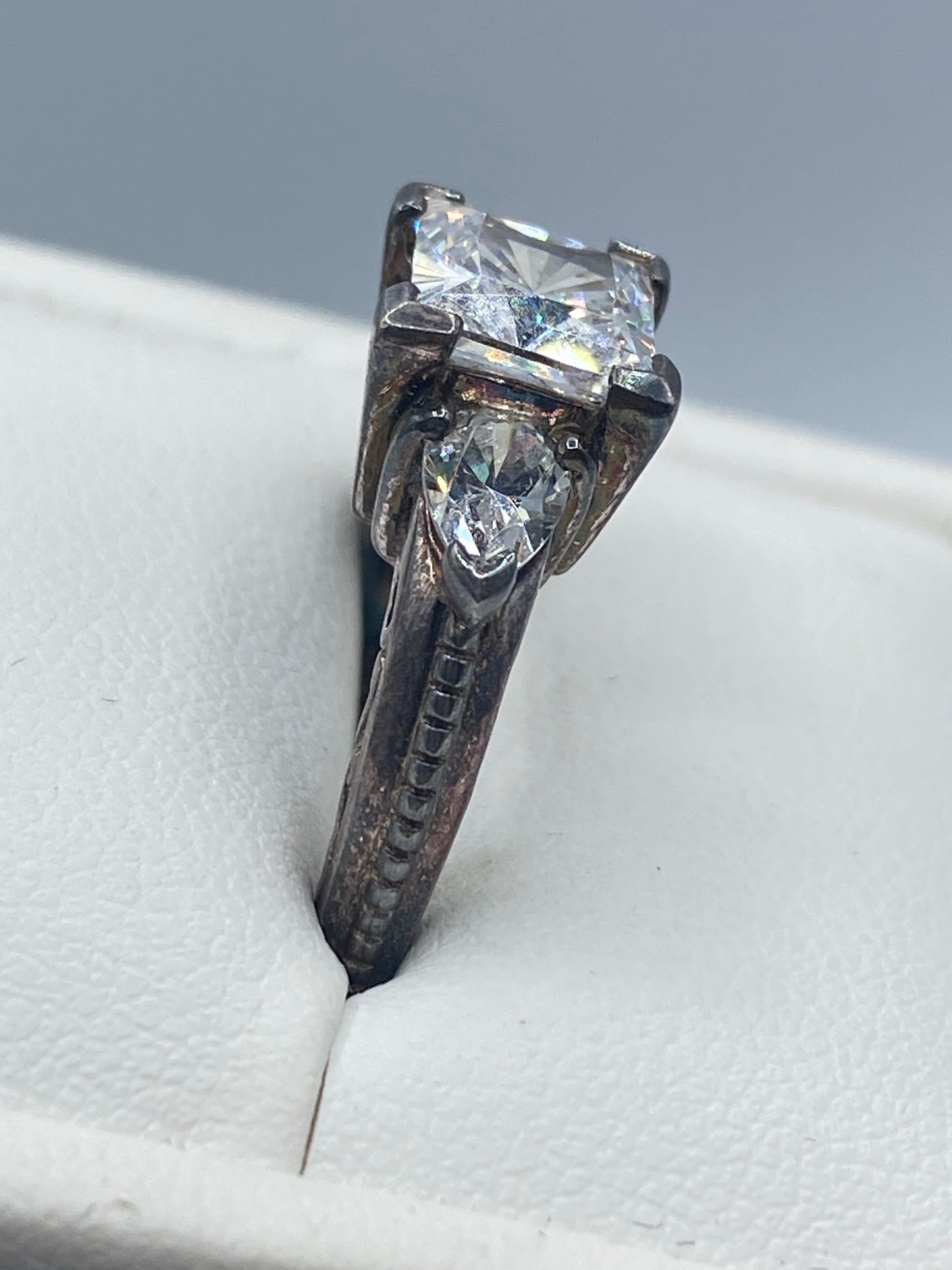 Sterling Silver CZ Ring