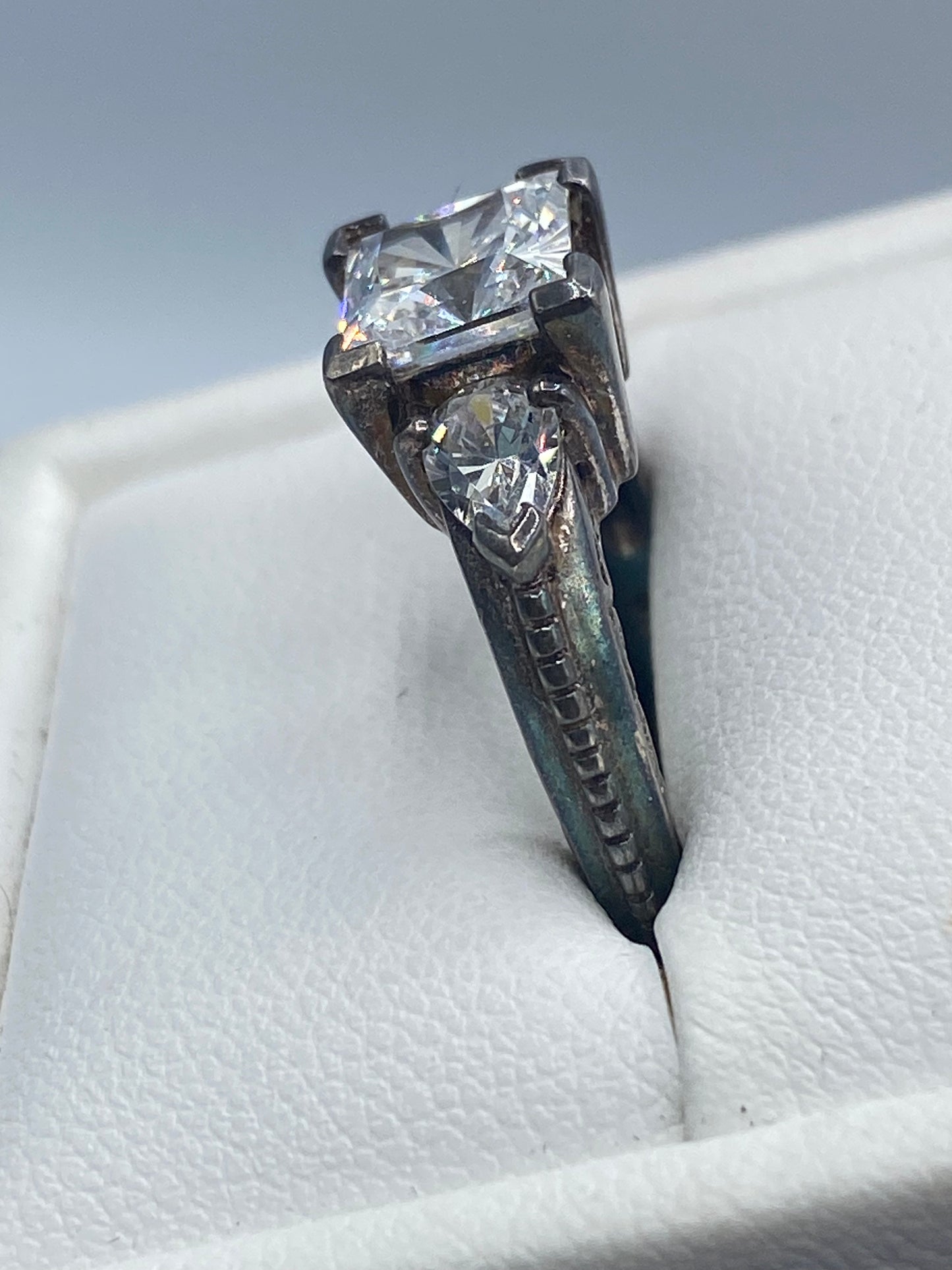 Sterling Silver CZ Ring
