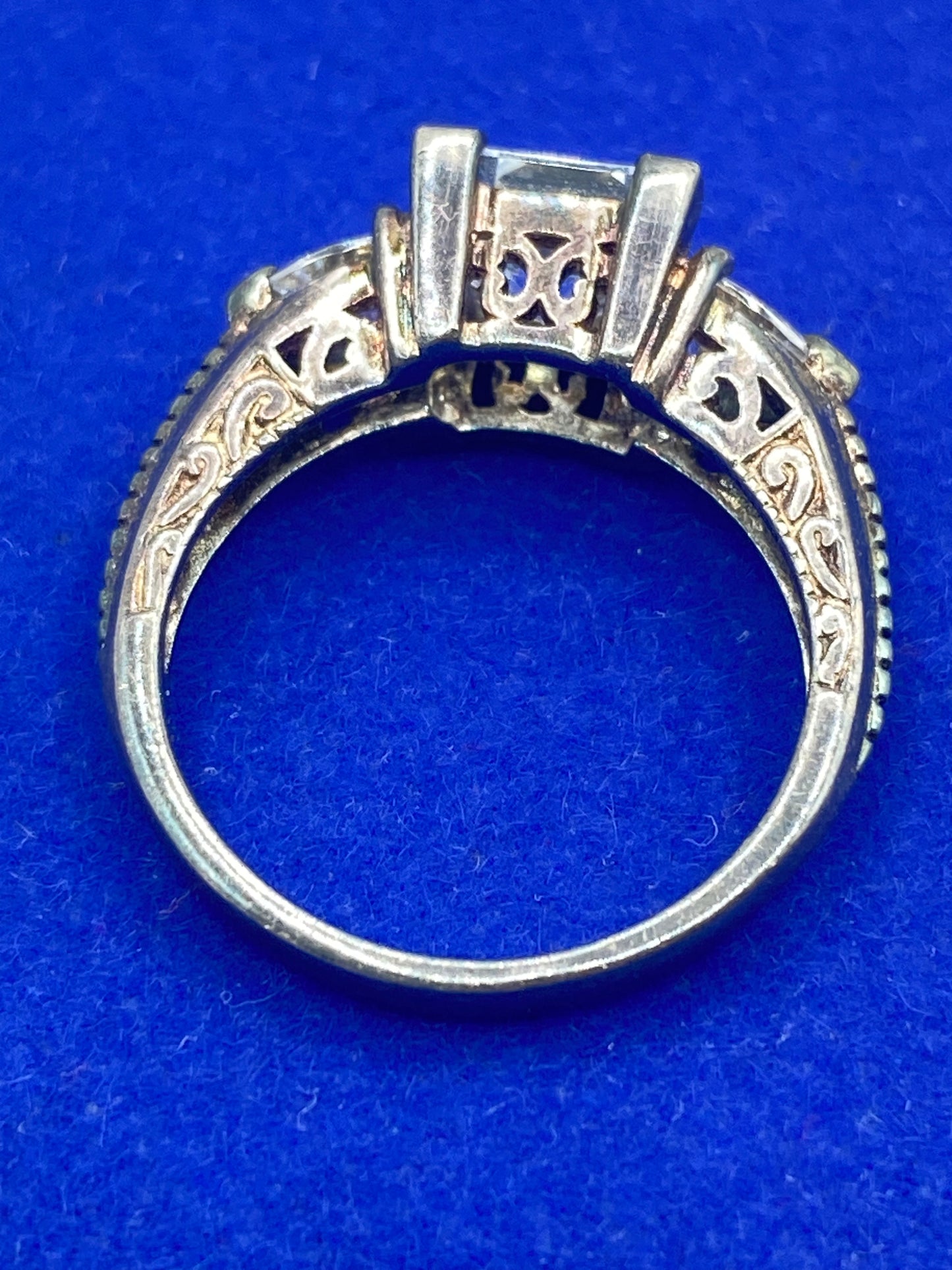 Sterling Silver CZ Ring