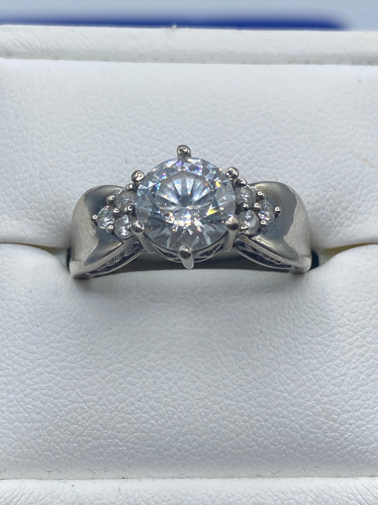 Sterling Silver MEDA CZ Ring
