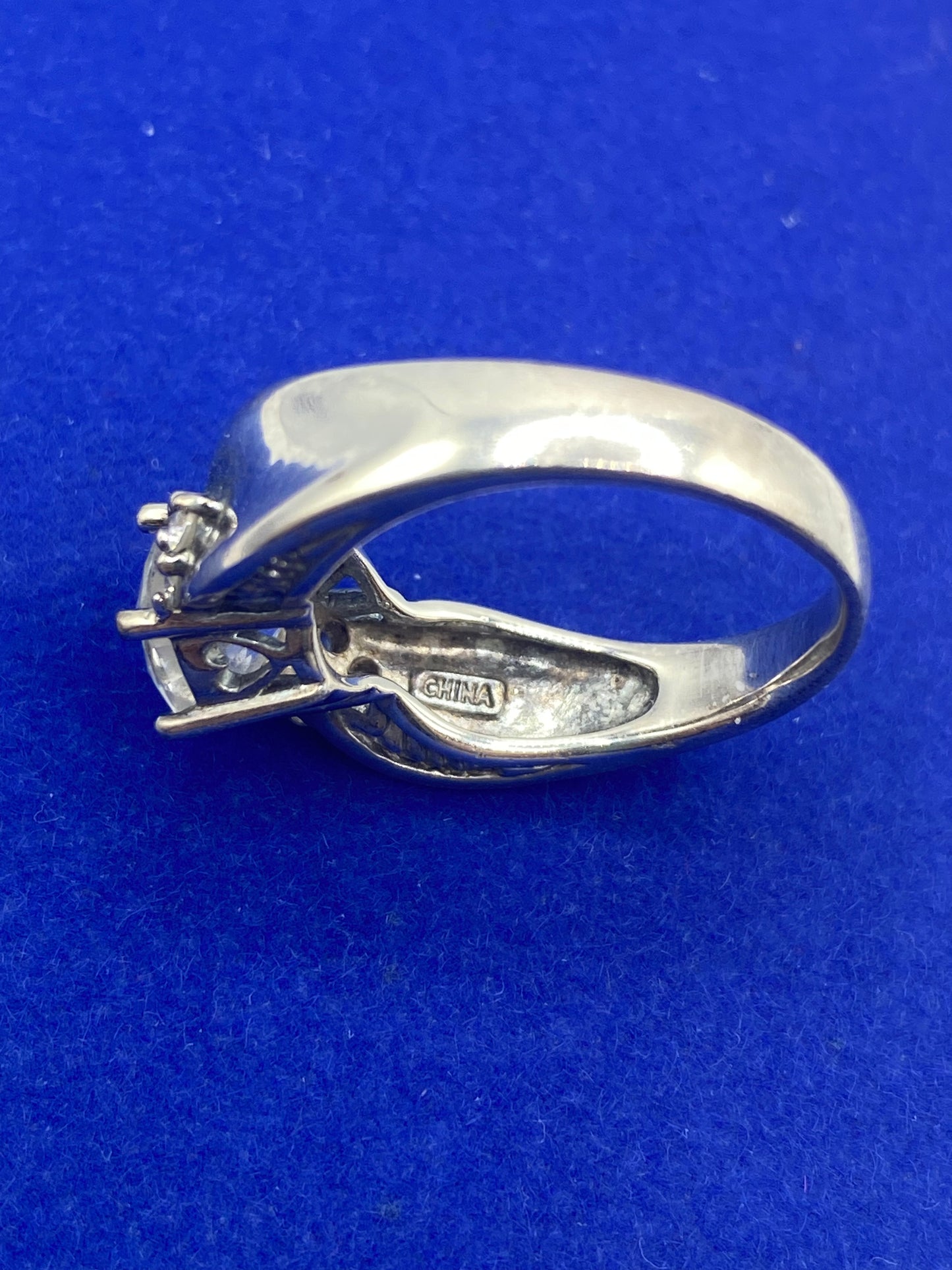 Sterling Silver MEDA CZ Ring