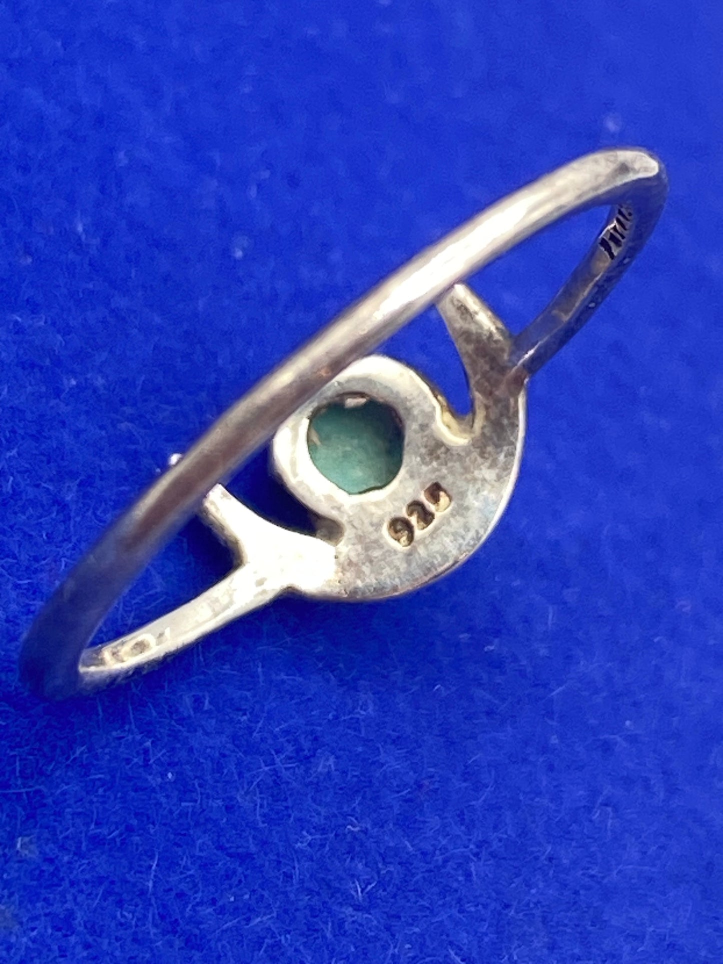 Pure Vida Sterling Silver Moon Ring