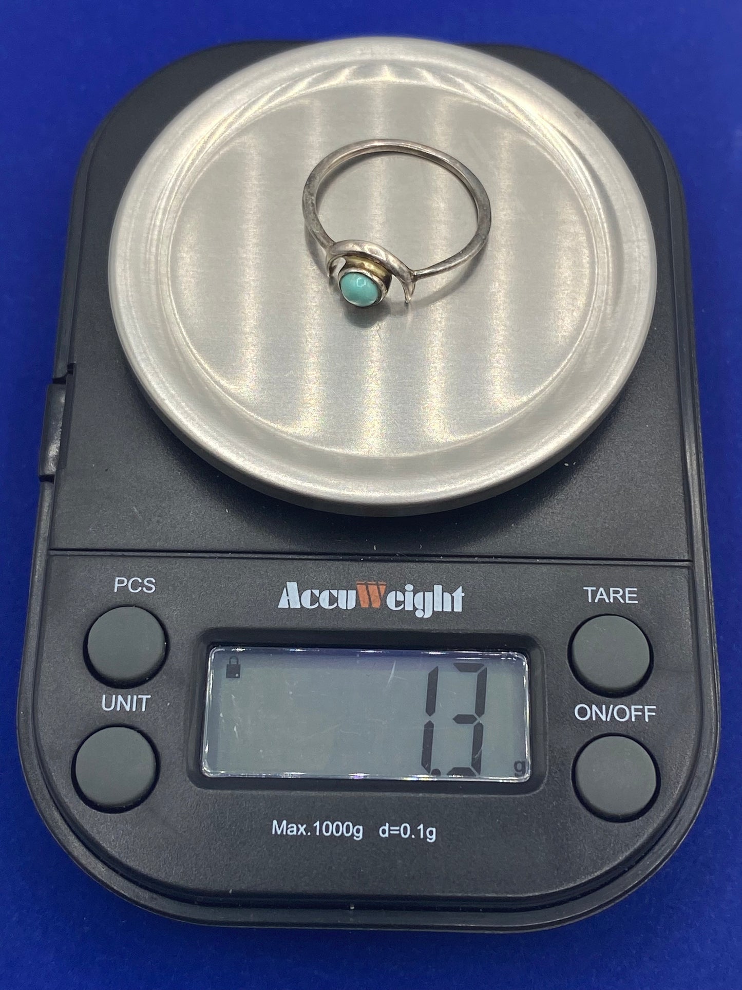 Pure Vida Sterling Silver Moon Ring
