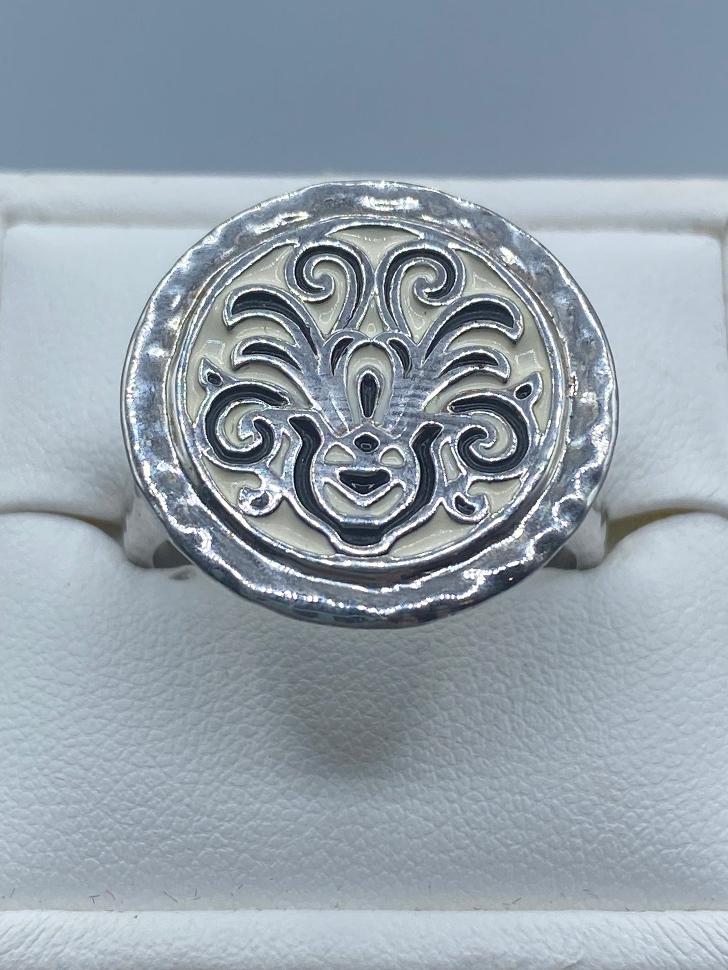 Ross Simmons Hammered Sterling Silver Ring