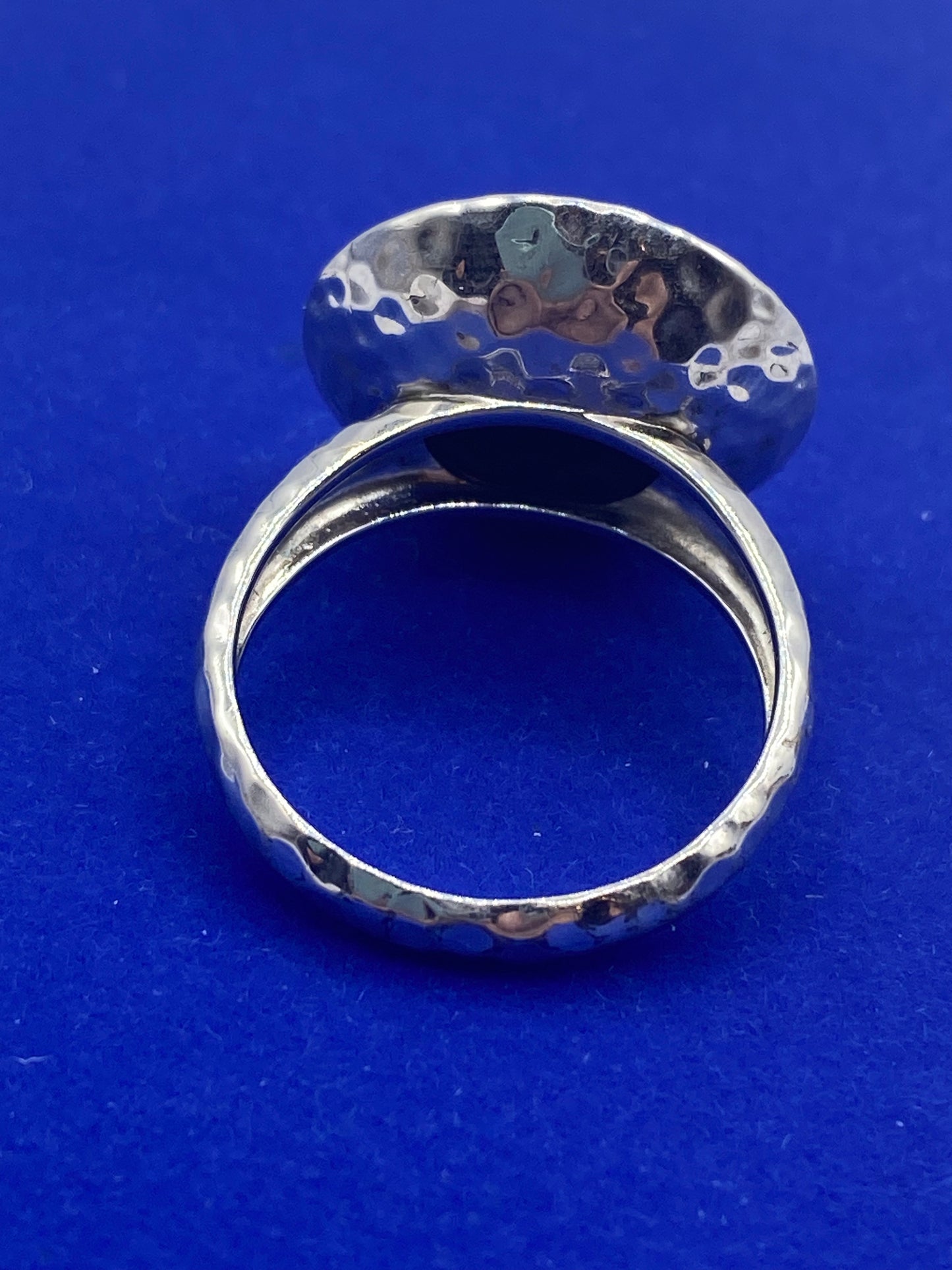 Ross Simmons Hammered Sterling Silver Ring