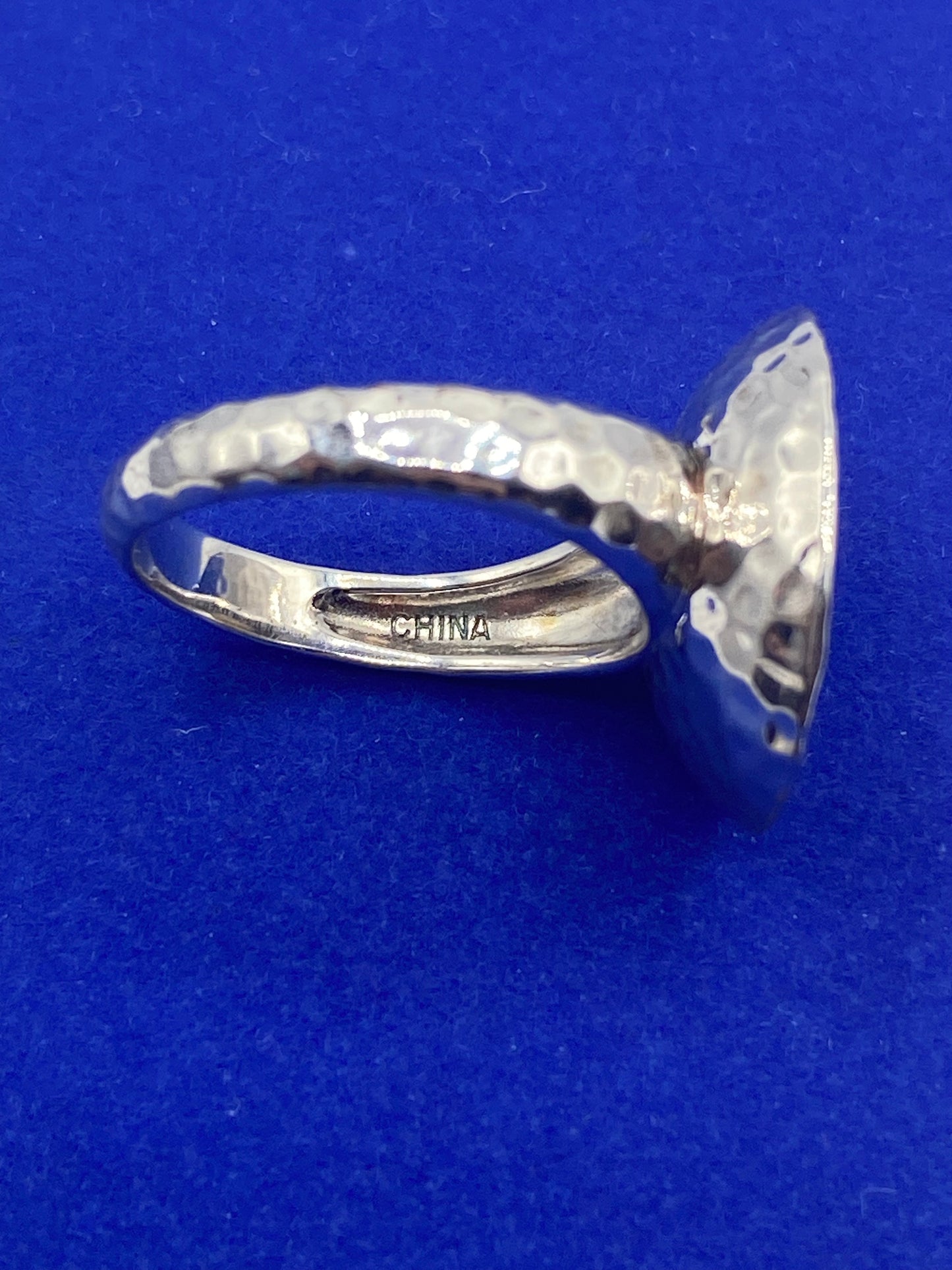 Ross Simmons Hammered Sterling Silver Ring