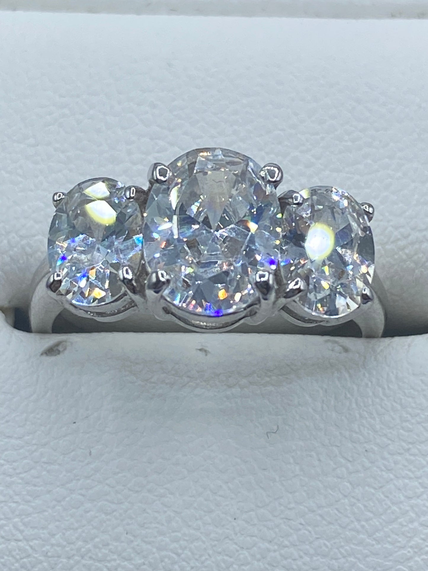 Sterling Silver CZ Ring