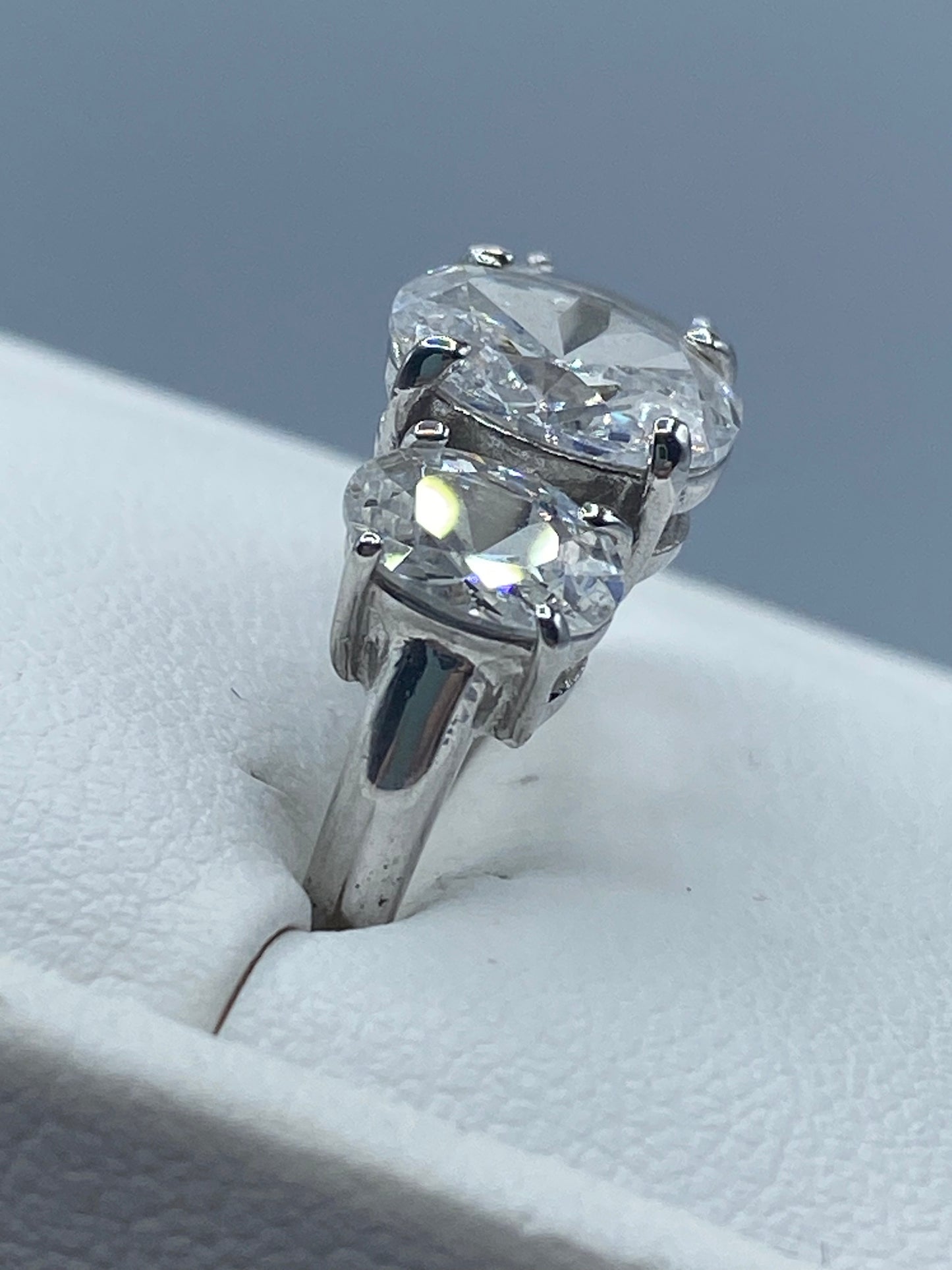Sterling Silver CZ Ring