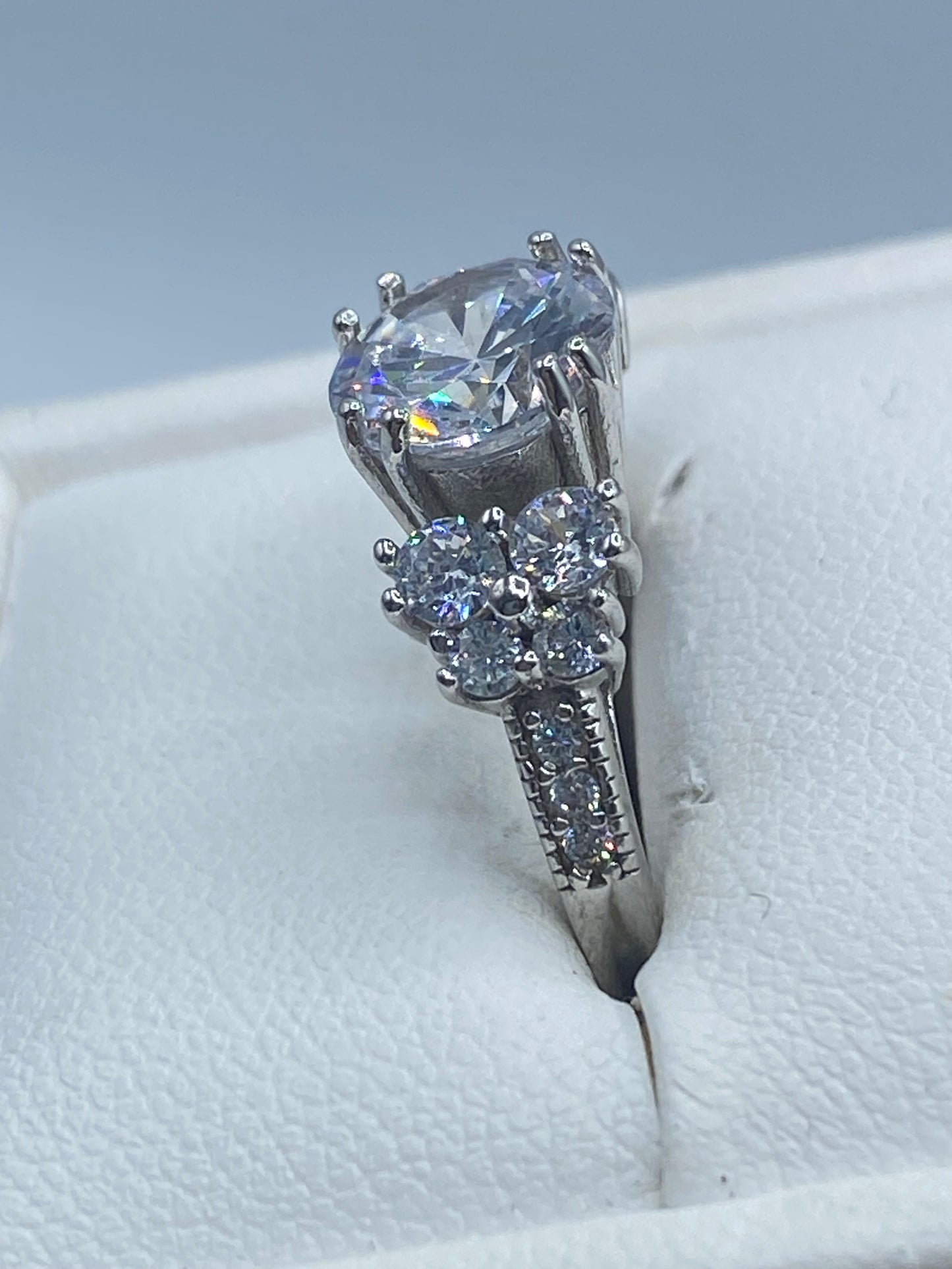 Sterling Silver CZ Ring
