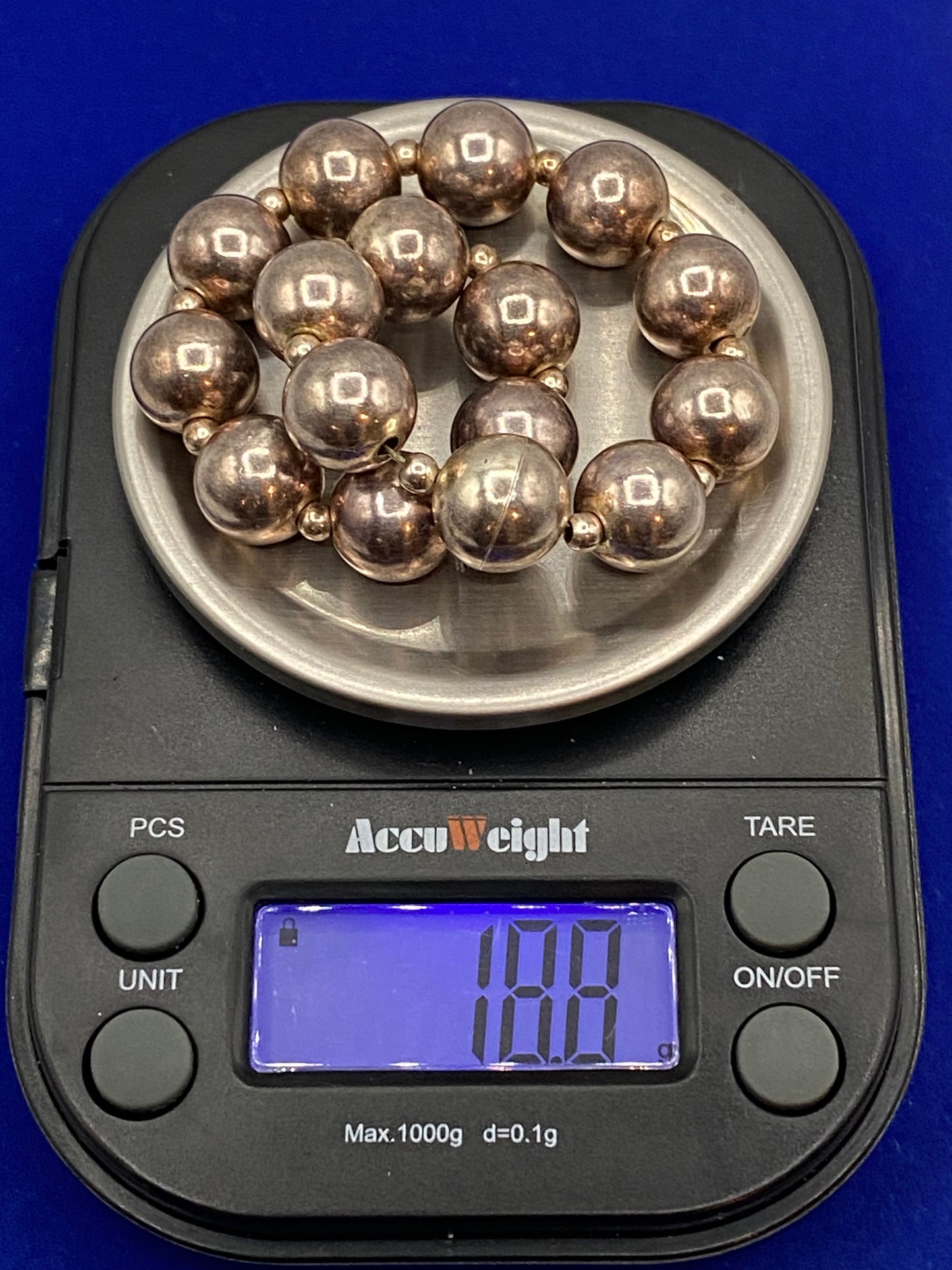 950 Silver Jumbo Ball Bracelet