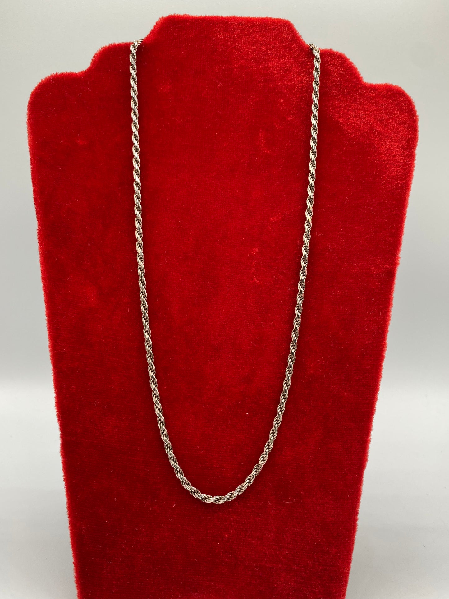 Sterling Silver Rope Chain