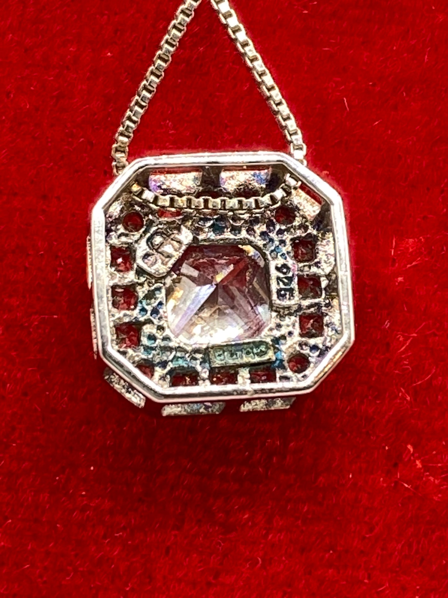Sterling Silver CZ Necklace