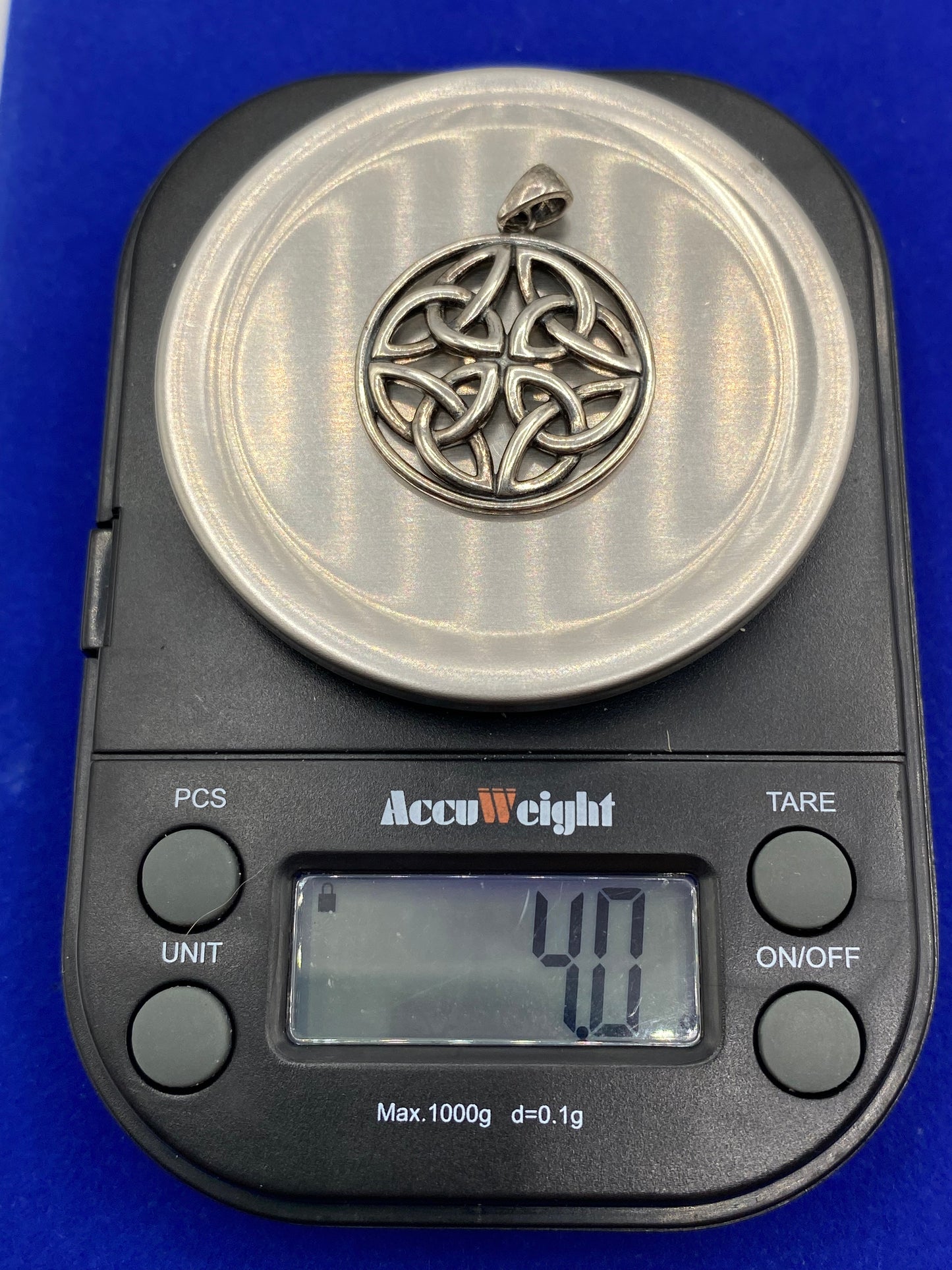 Sterling Silver Celtic Trinity Knot Pendant