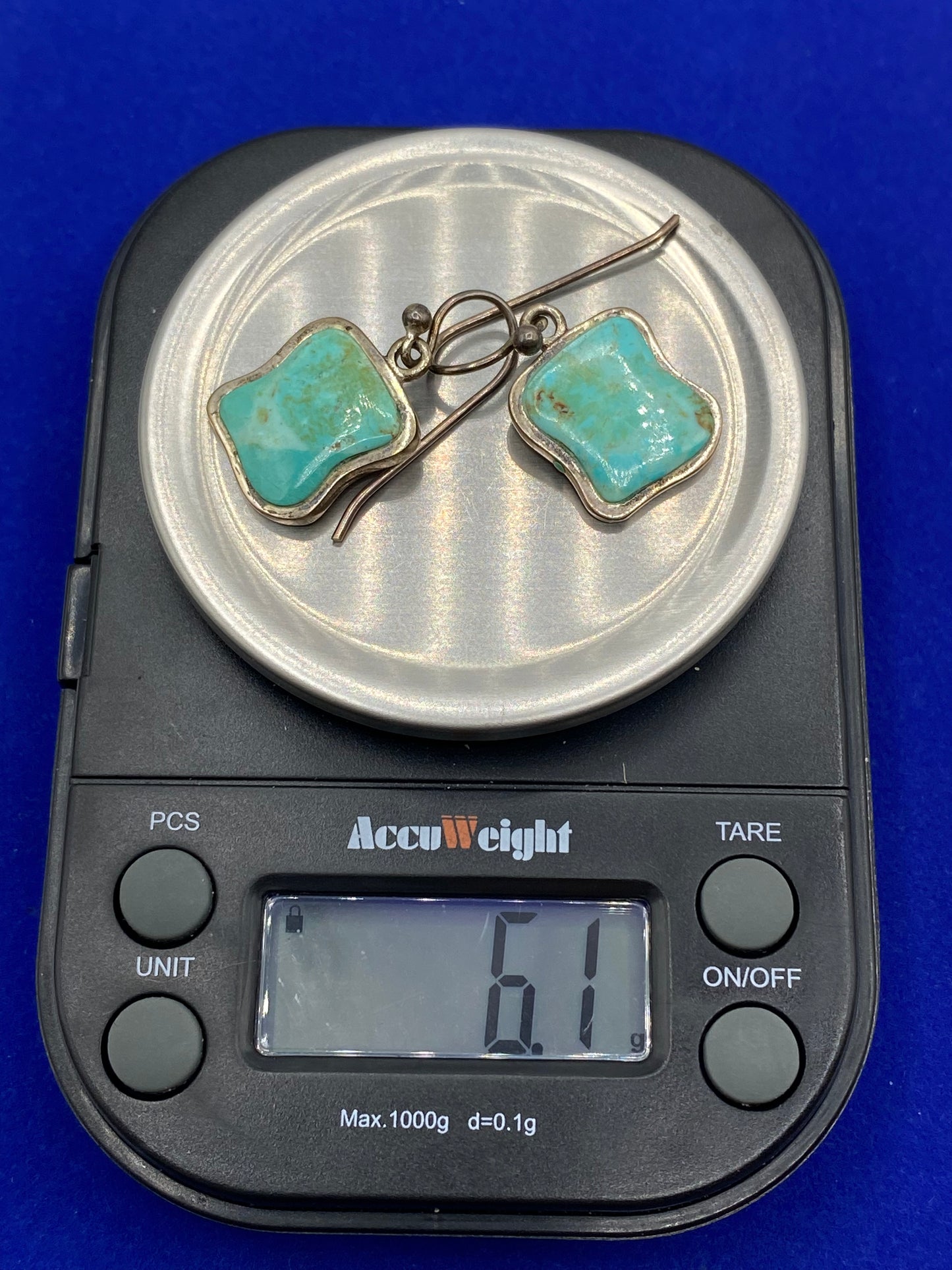 Sterling Silver BARSE Turquoise Earrings