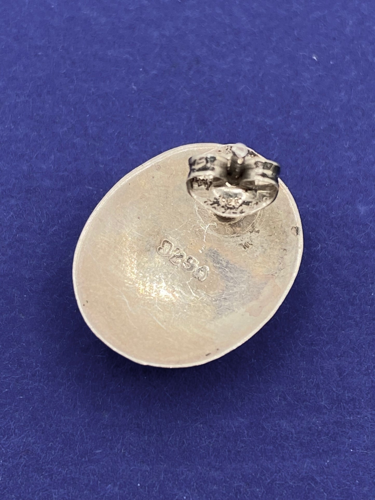 Sterling Silver & Onyx Stud Earrings