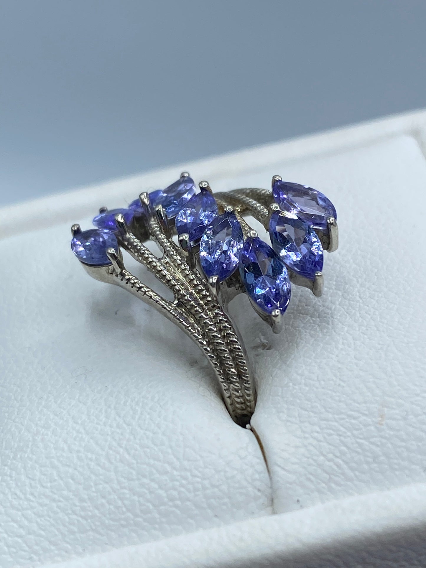 Sterling Silver Tanzanite Ring