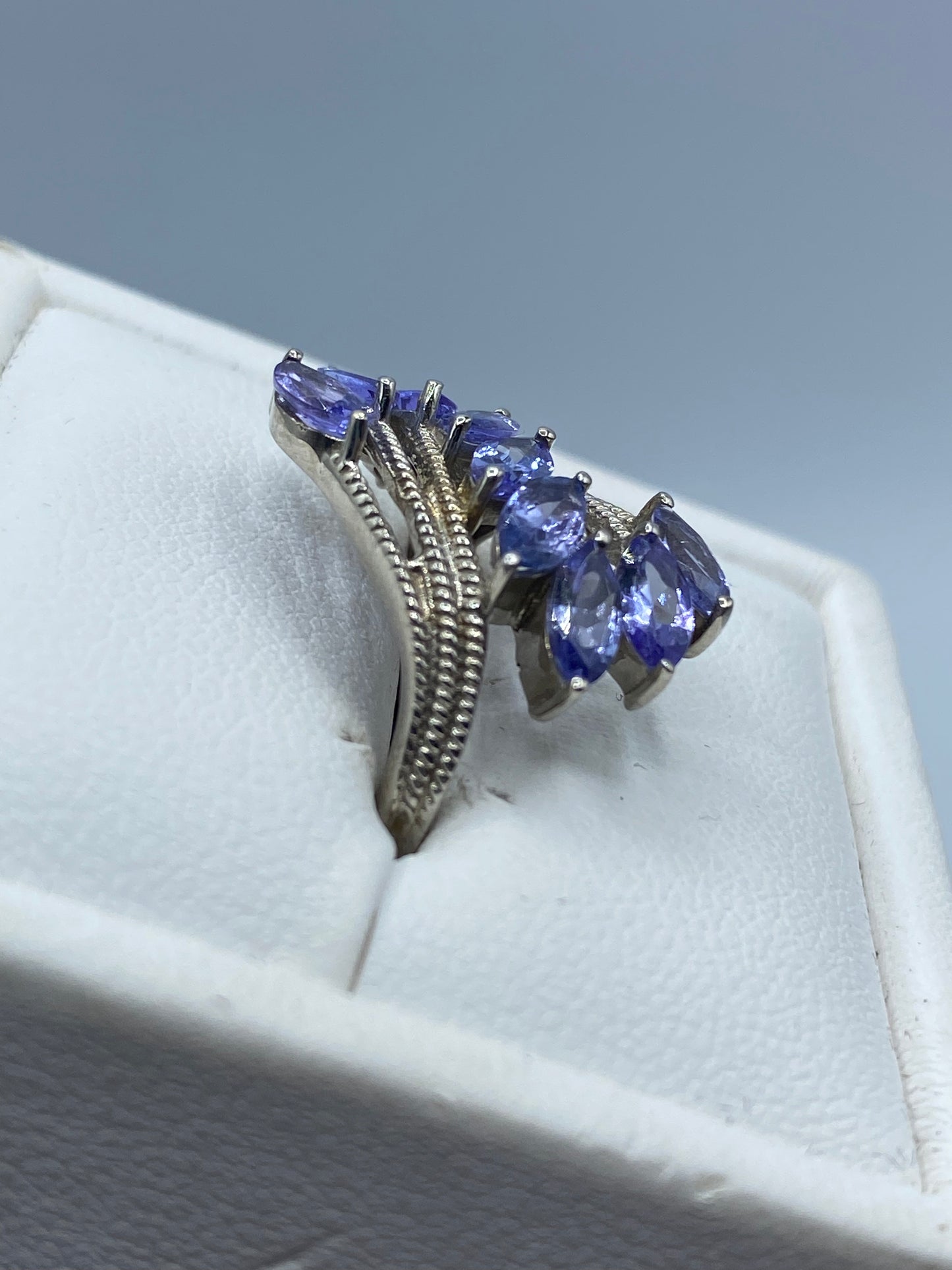 Sterling Silver Tanzanite Ring