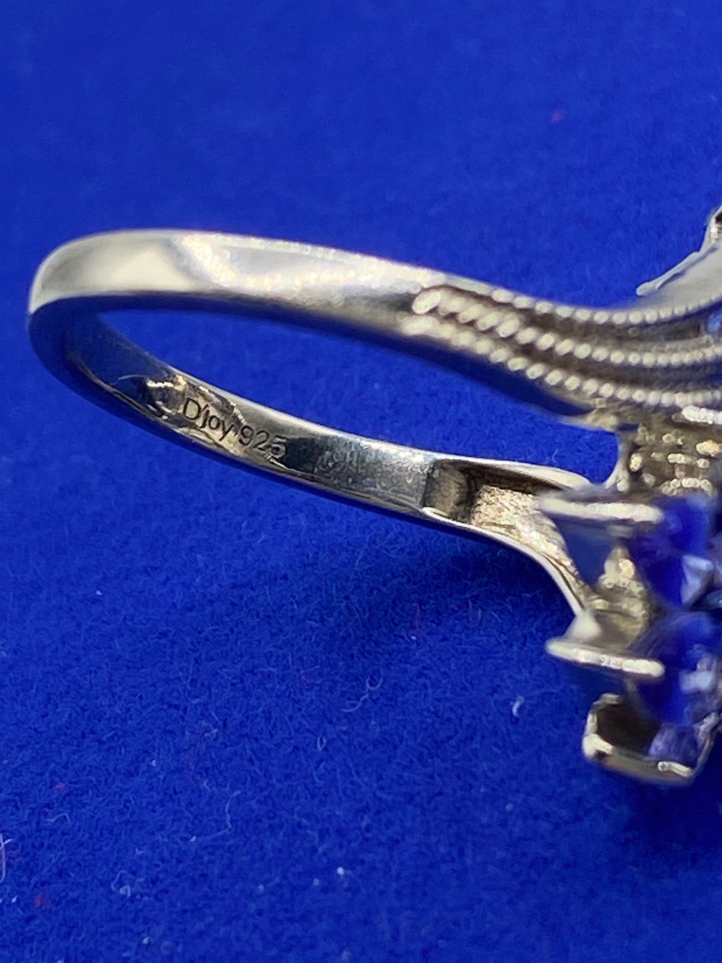Sterling Silver Tanzanite Ring