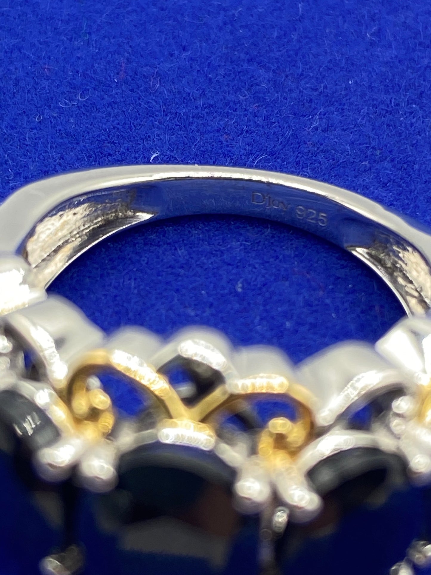 Sterling Silver Midnight Sapphire Ring