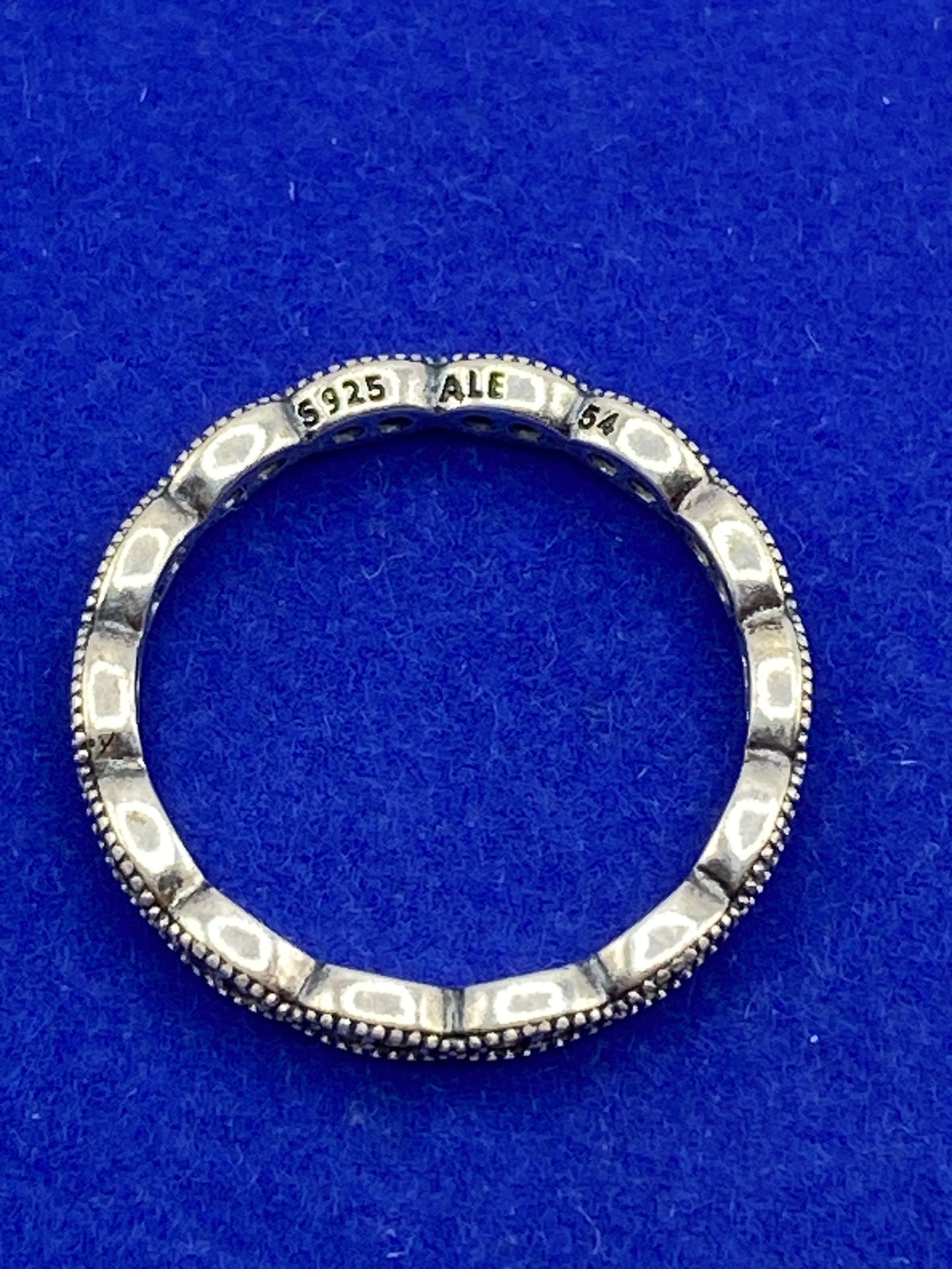 Sterling Silver Pandora CZ Ring