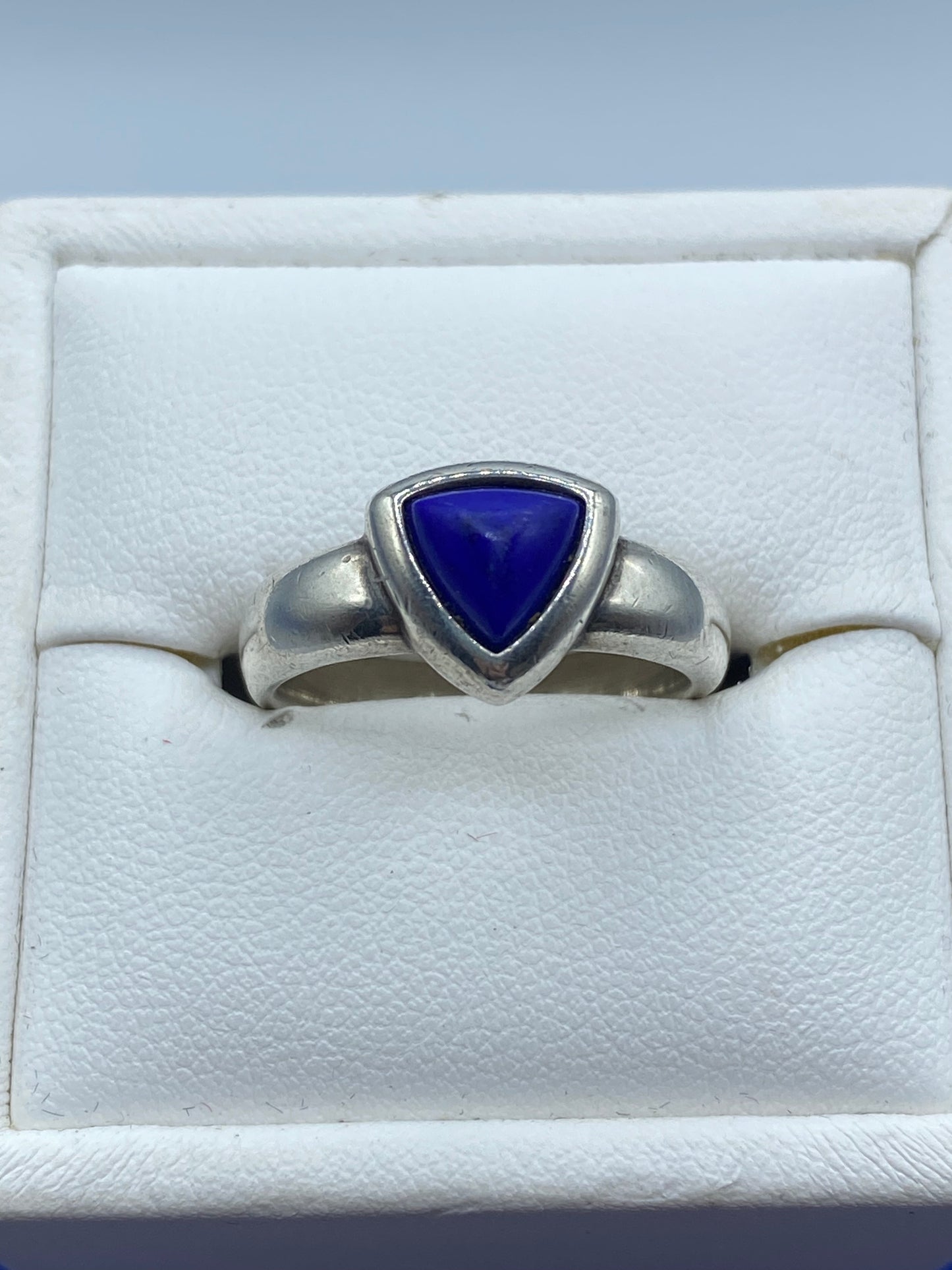 Sterling Silver Quinn Lapis Ring