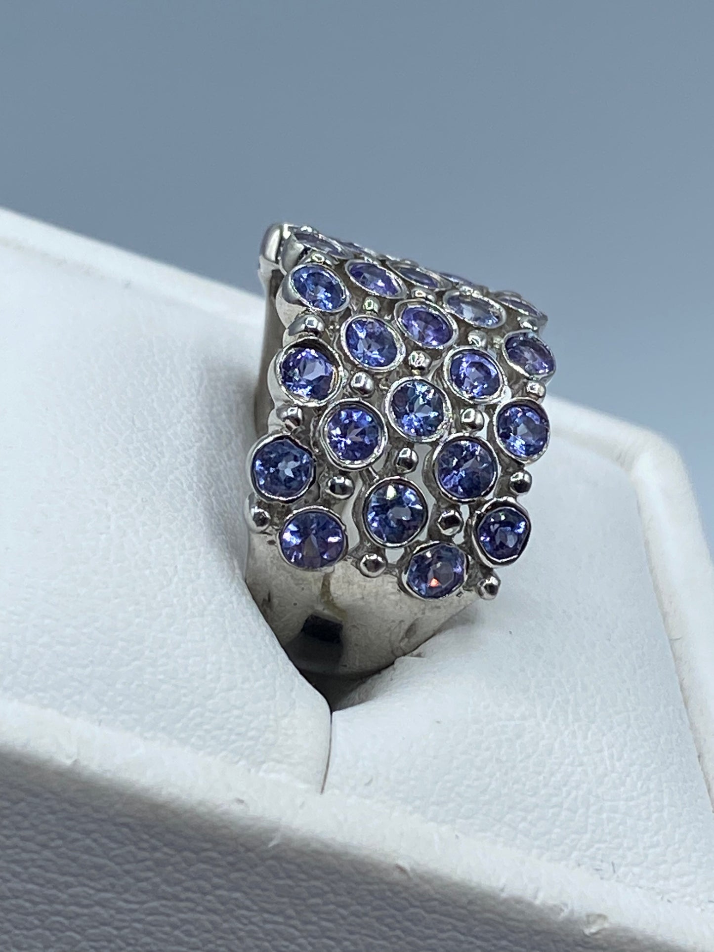 Sterling Silver Tanzanite Ring