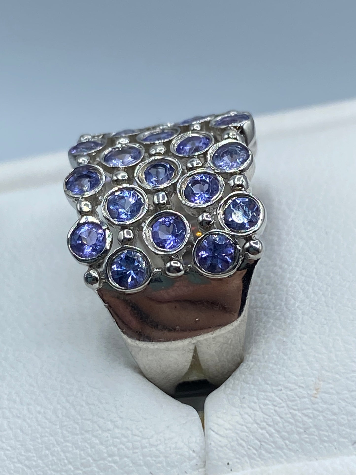 Sterling Silver Tanzanite Ring