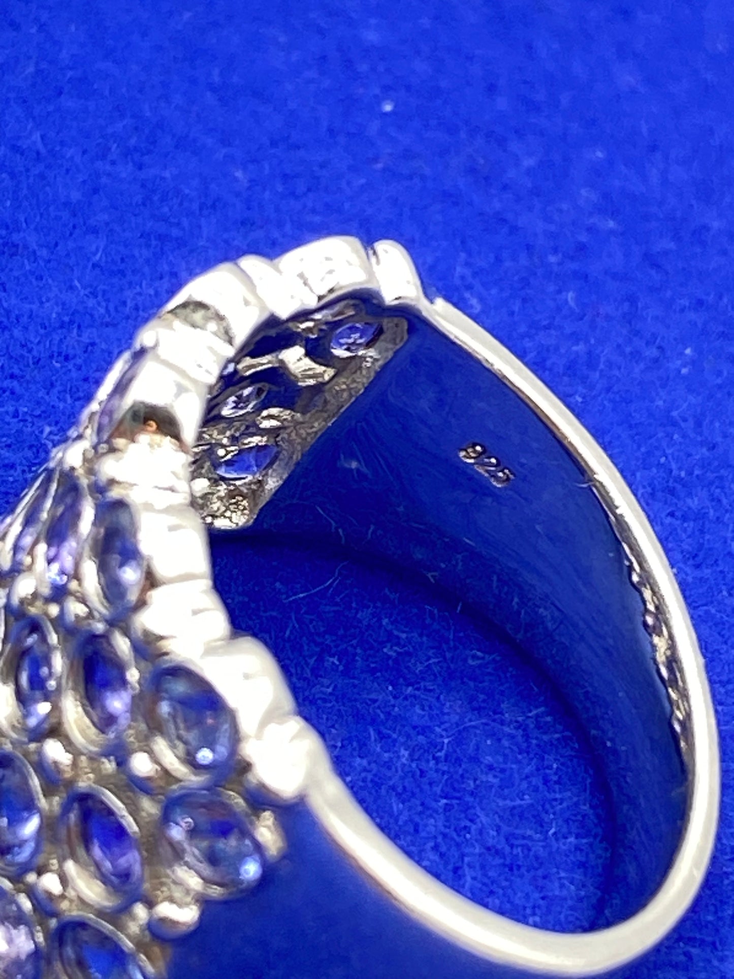 Sterling Silver Tanzanite Ring