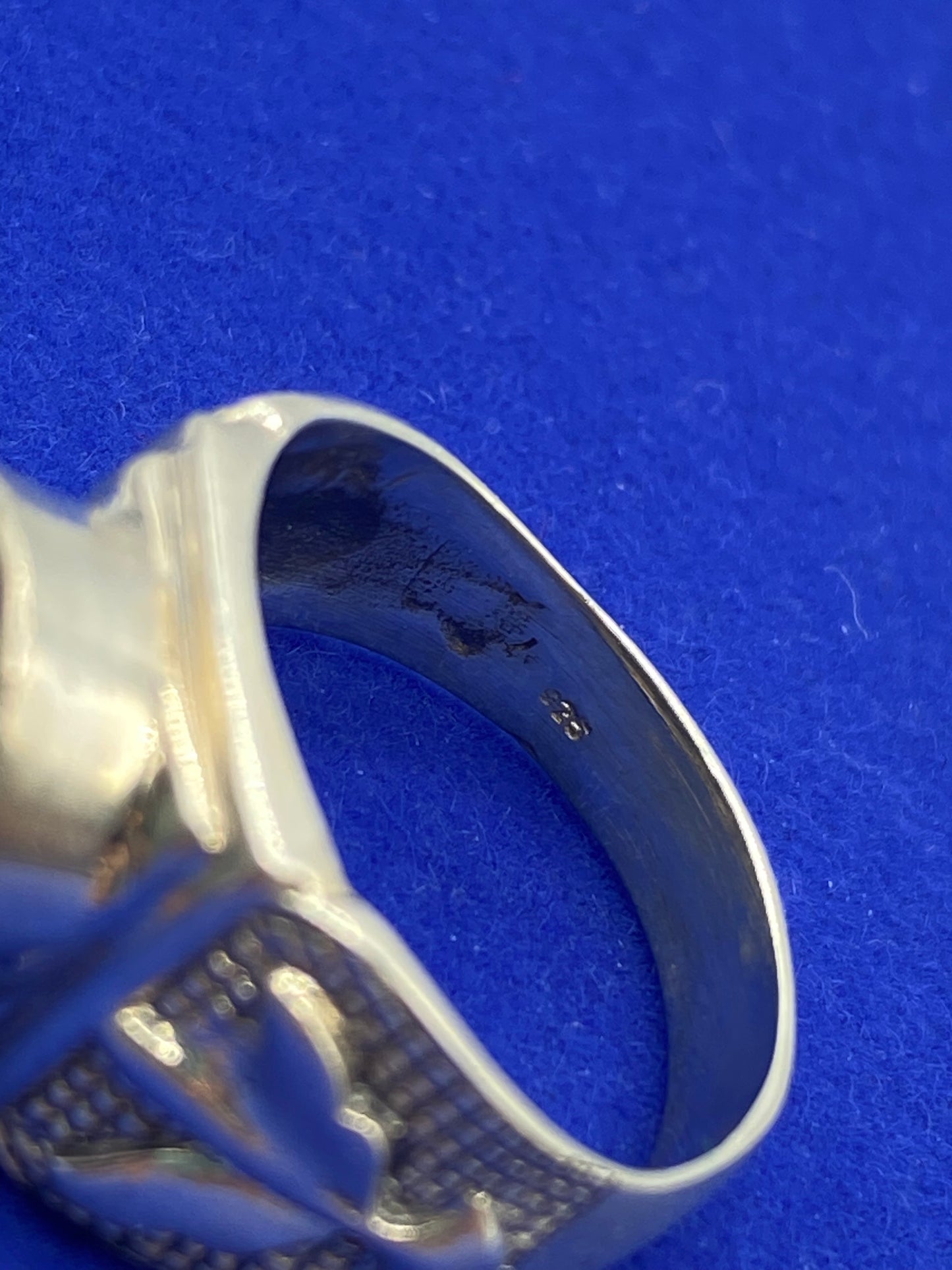 Sterling Silver Lapis Ring