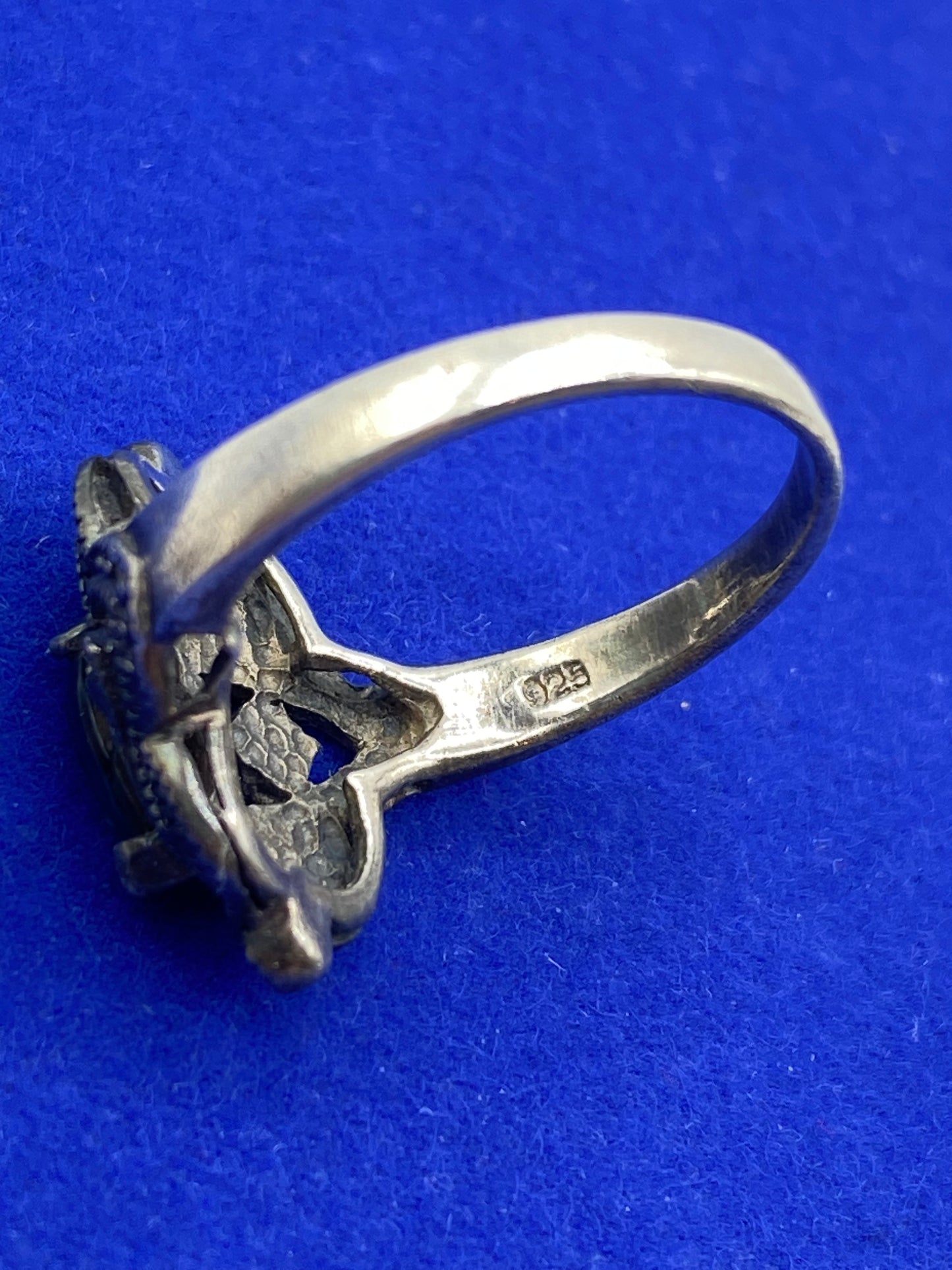 Sterling Silver Marcasite Ring