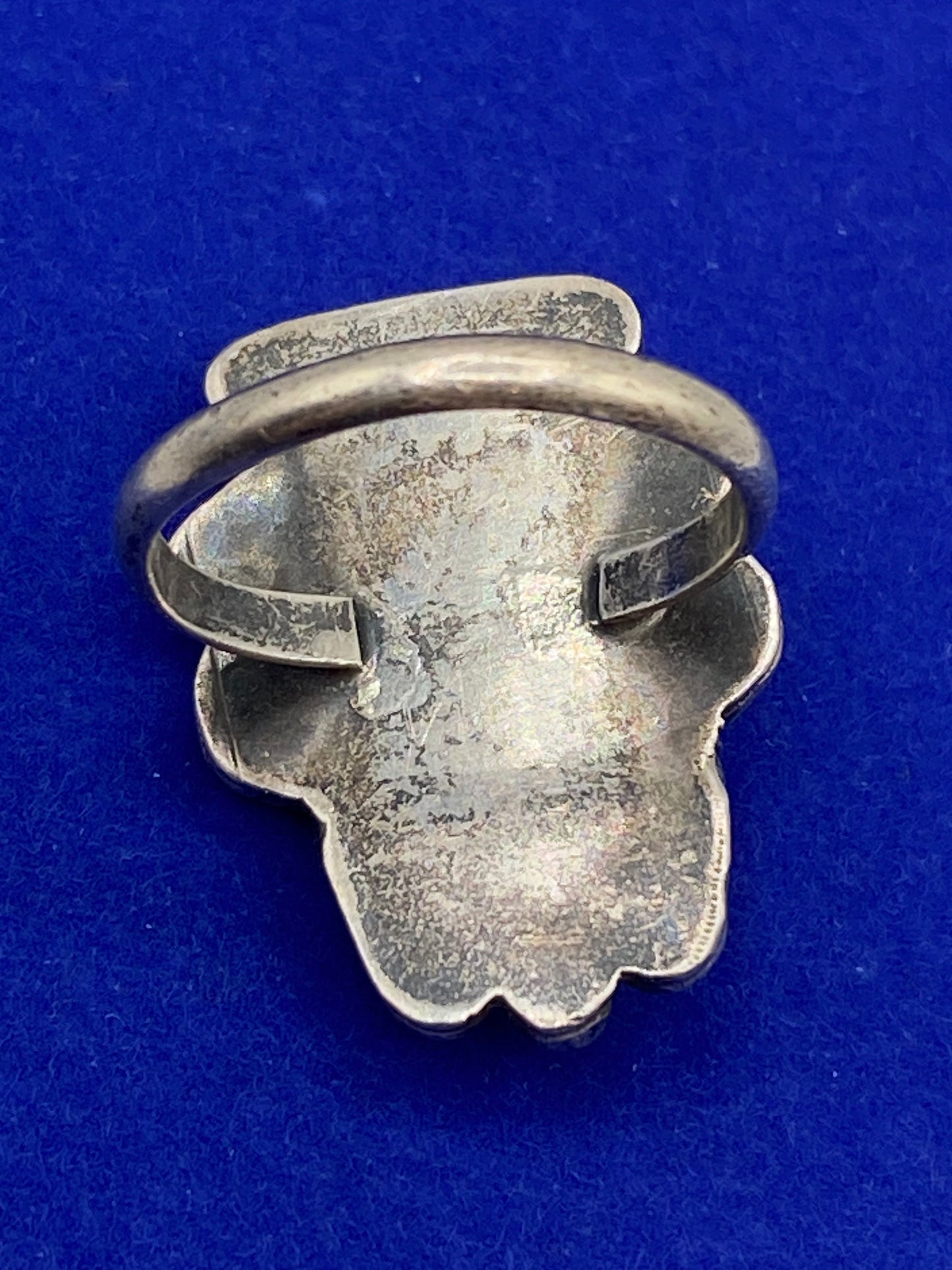 Vintage Sterling Silver Turquoise Ring