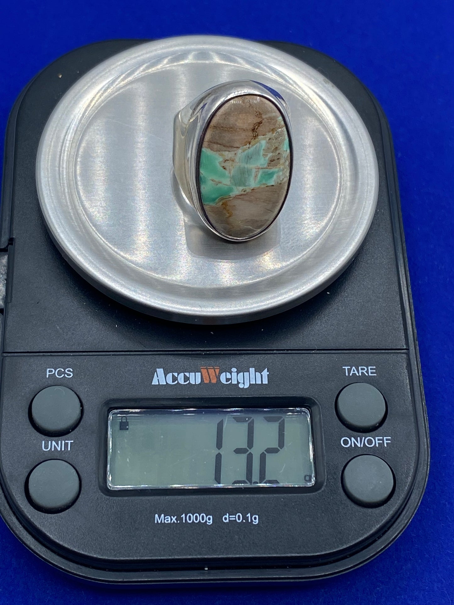 Sterling Silver Variscite Ring
