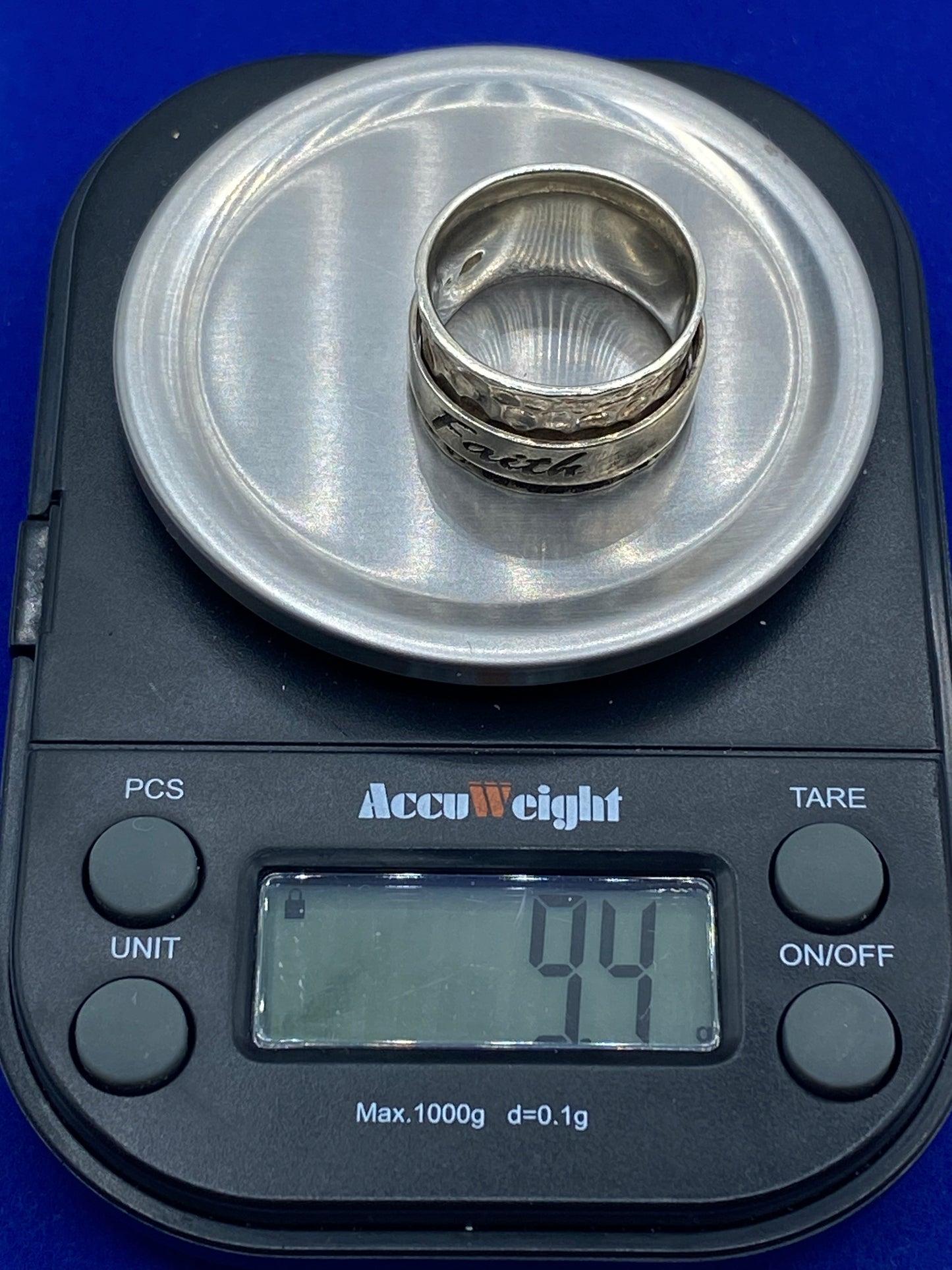 Sterling Silver Spinner Ring