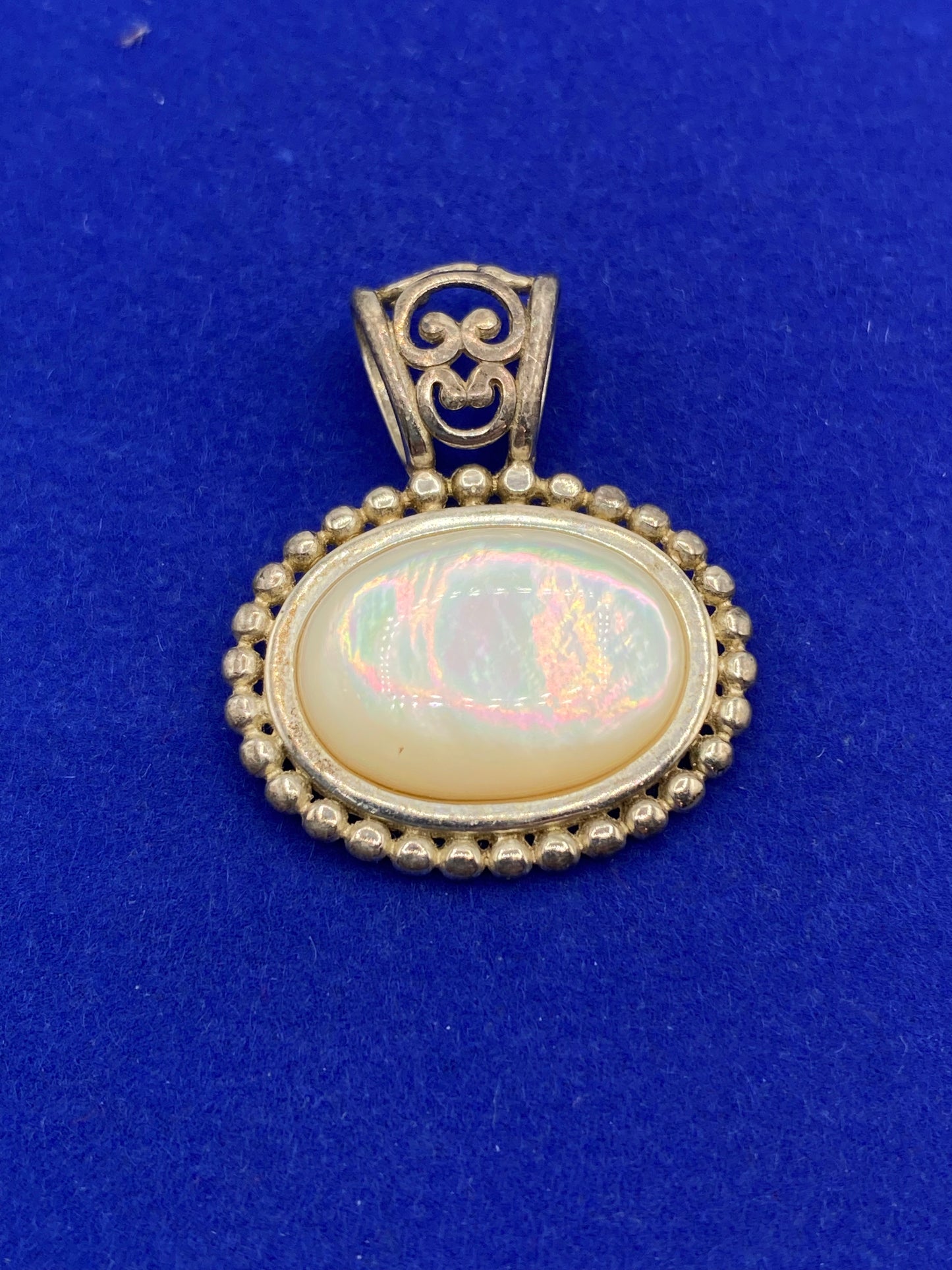 Sterling Silver MOP Pendant