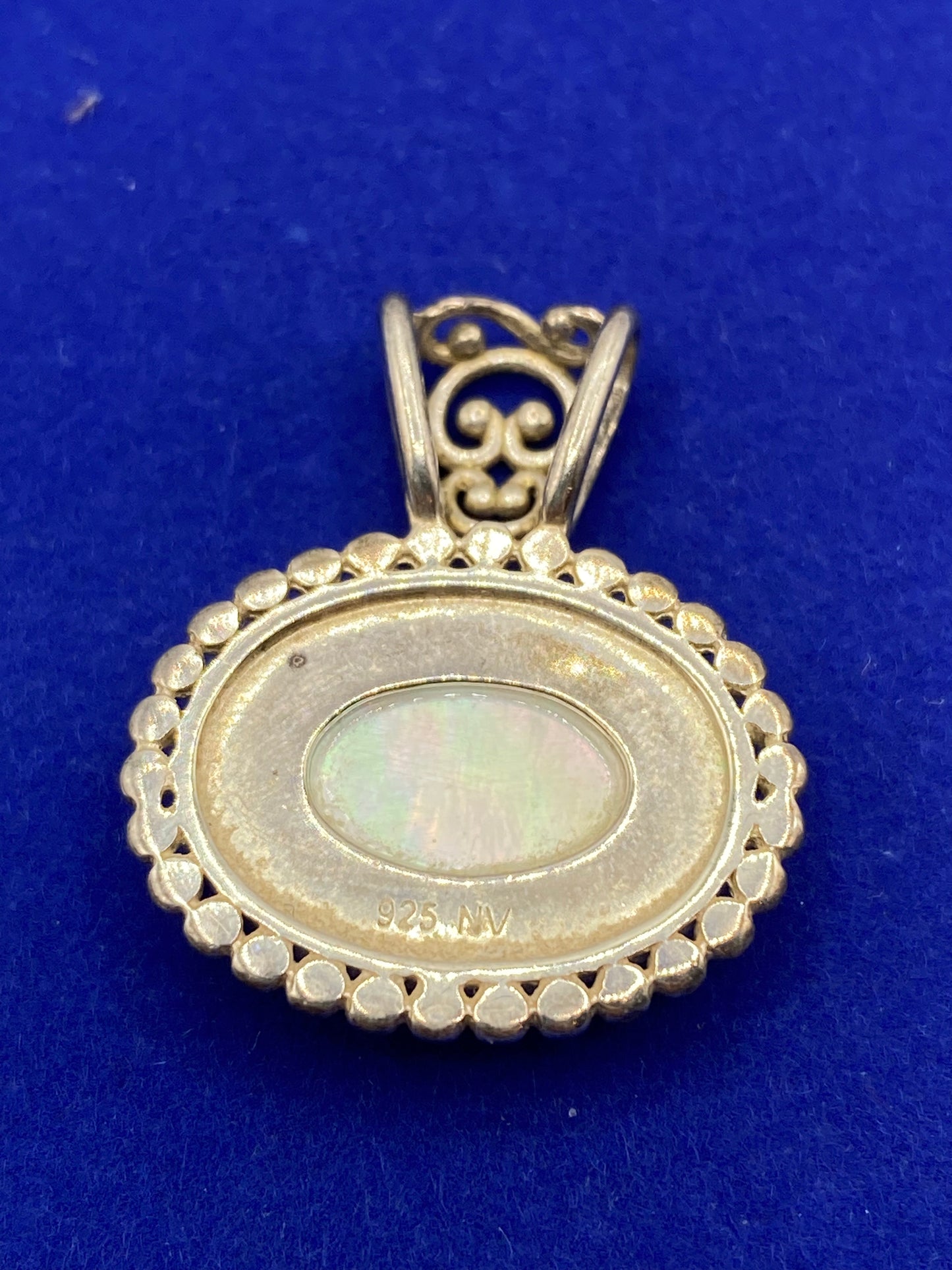 Sterling Silver MOP Pendant
