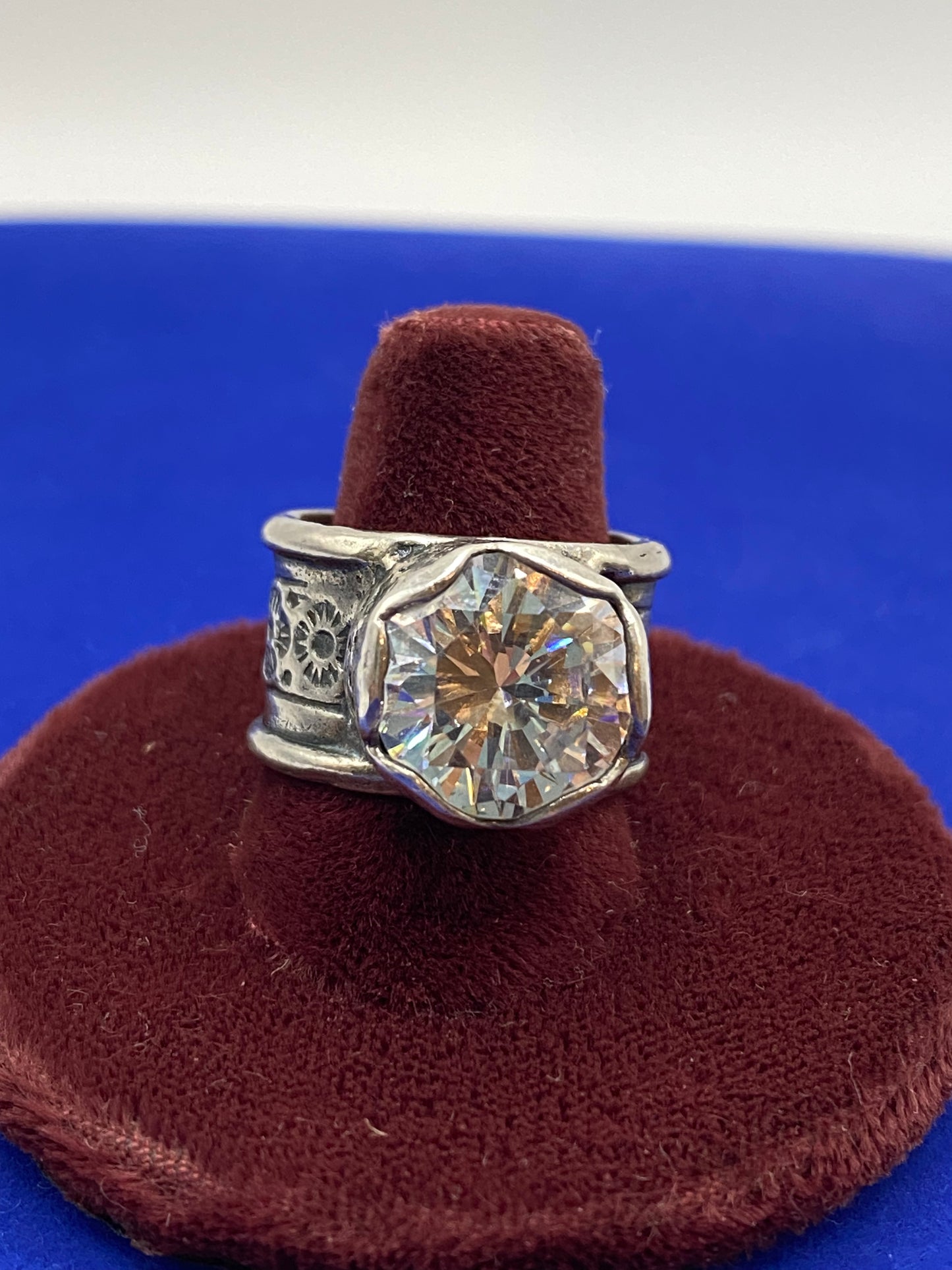 Sterling Silver Silpada Designs CZ Ring