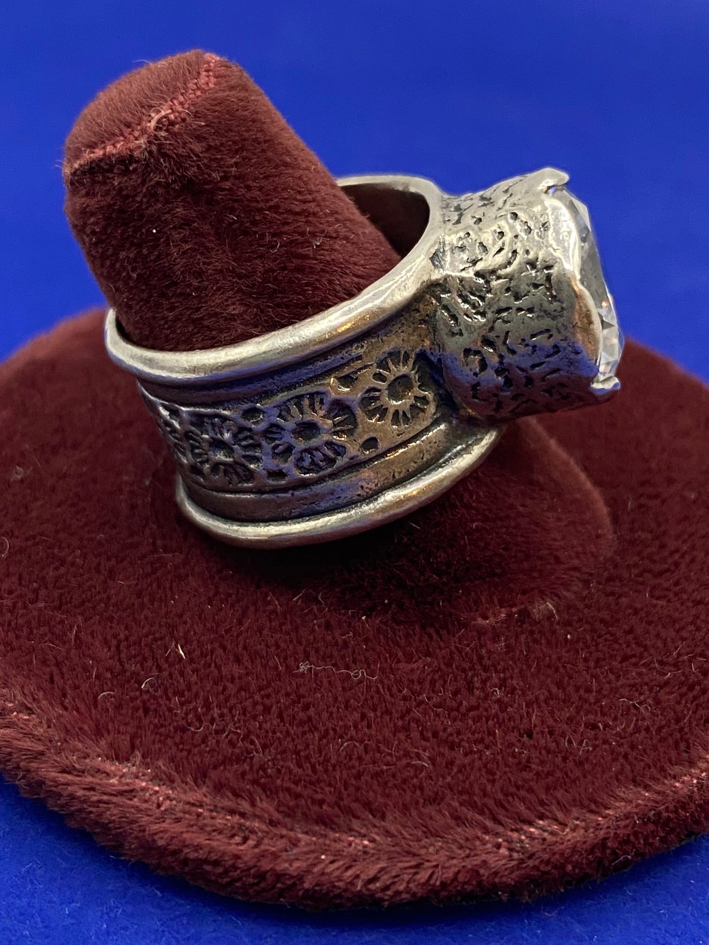 Sterling Silver Silpada Designs CZ Ring