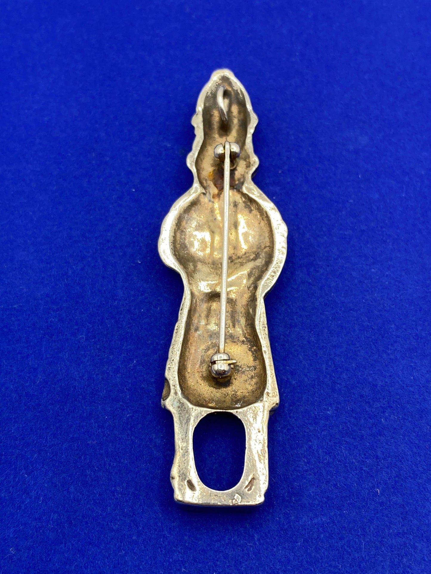 Vintage Sterling Silver Figural Pendant & Brooch