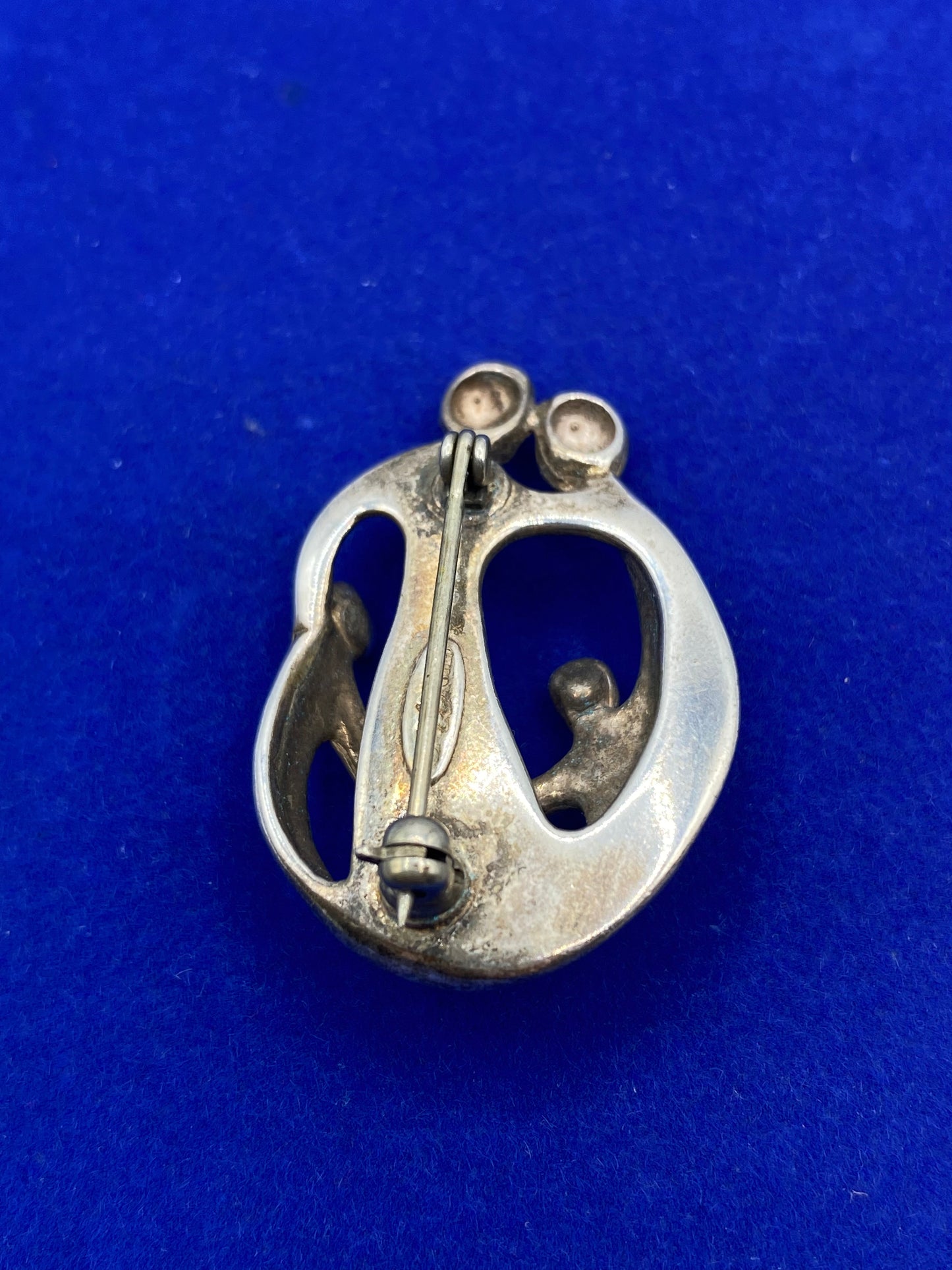 Sterling Silver Carolyn Pollack Relios Family Brooch