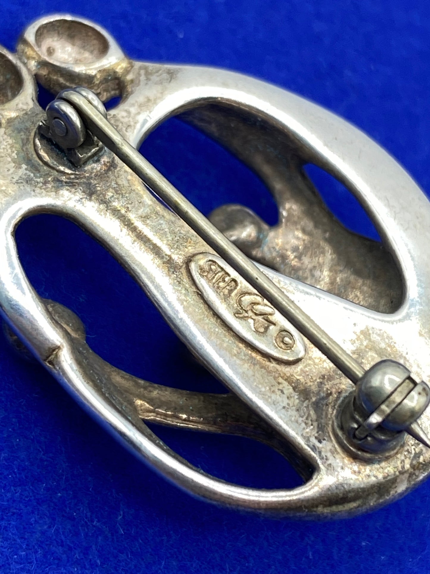 Sterling Silver Carolyn Pollack Relios Family Brooch