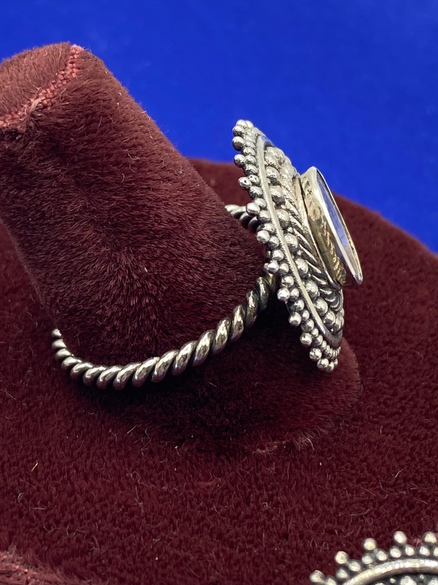 Sterling Silver Polki Diamond Jewelry Set