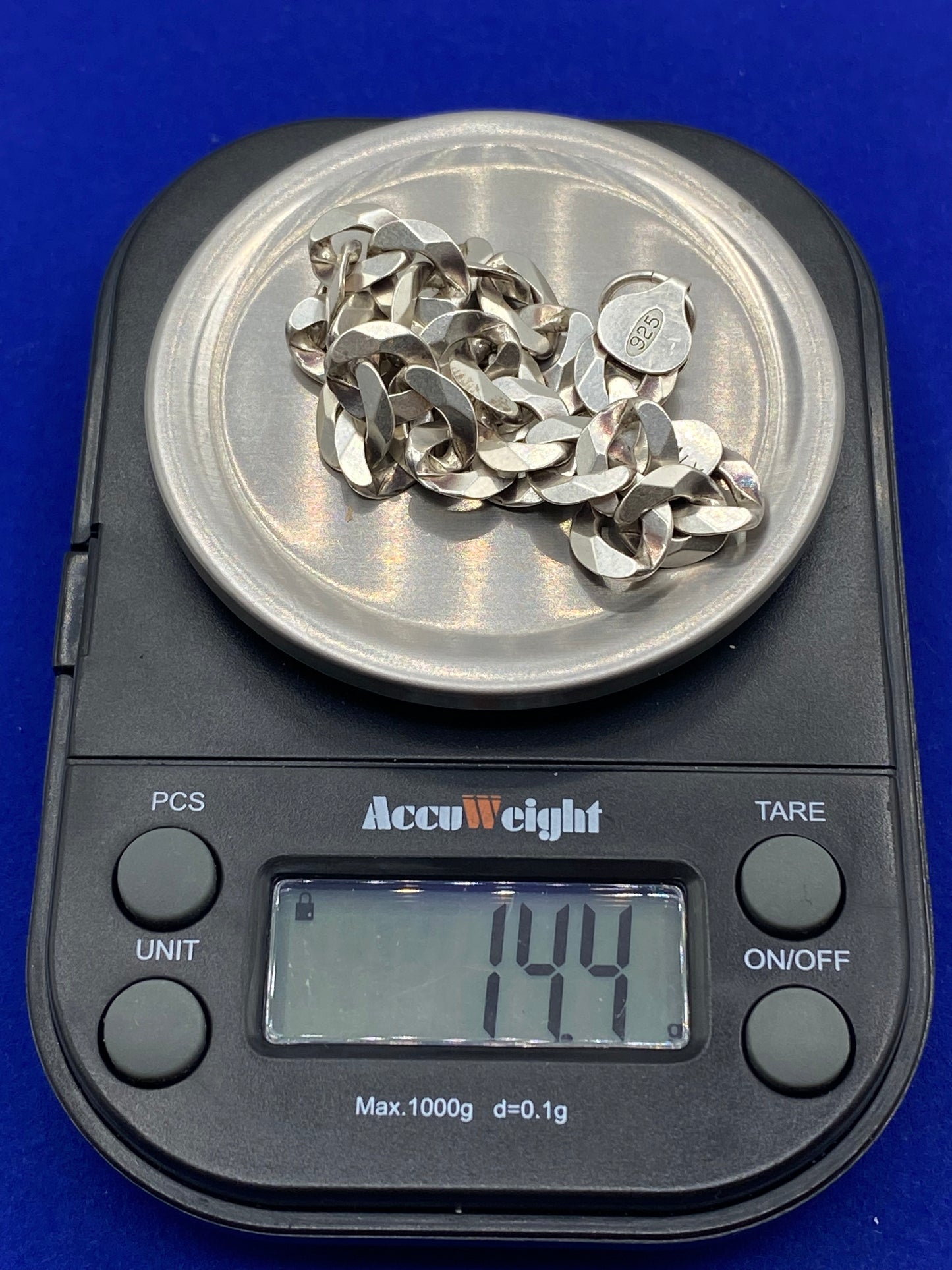 Sterling Silver Cuban Link Bracelet