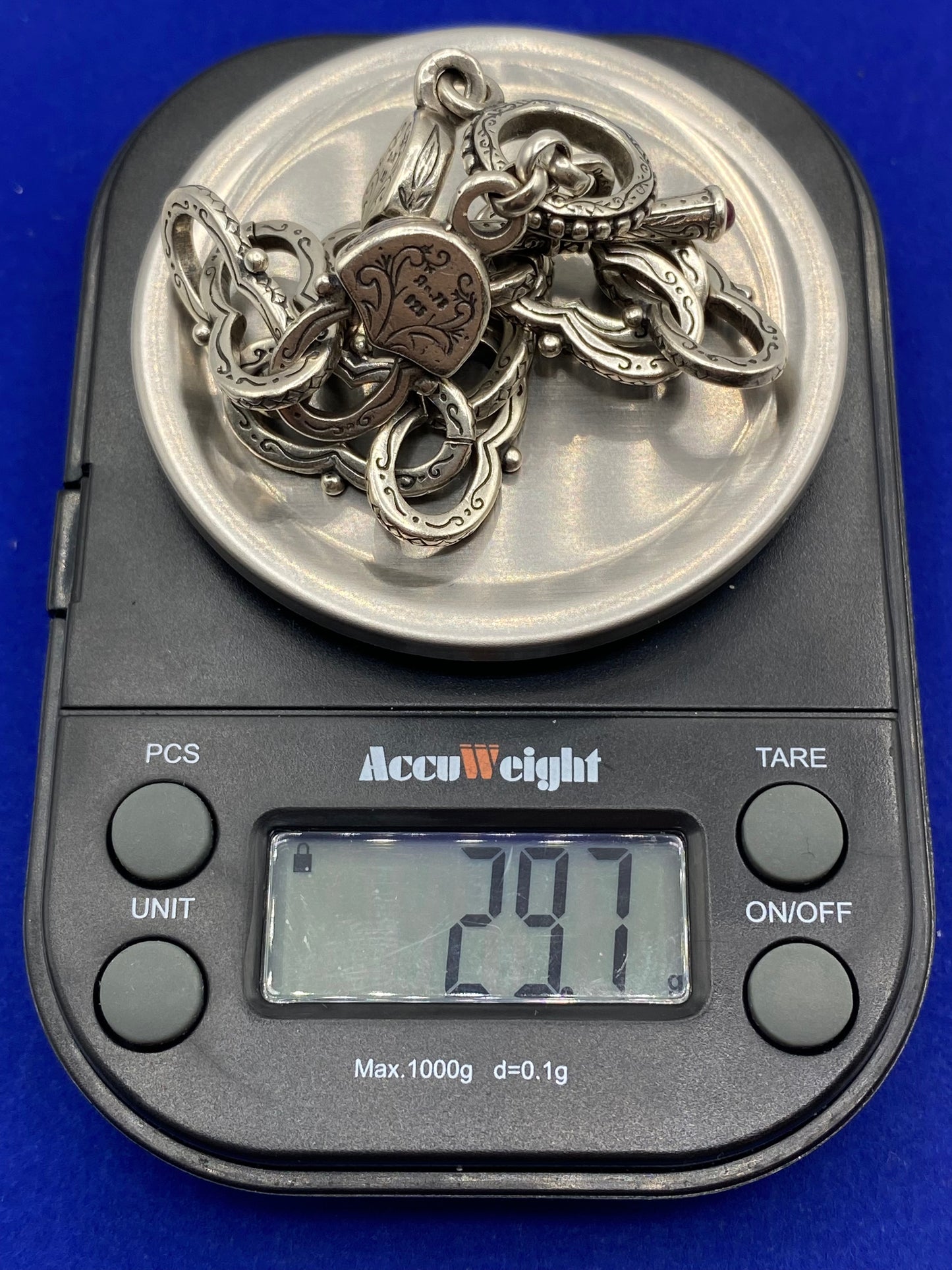 Sterling Silver Konstantino Toggle Bracelet