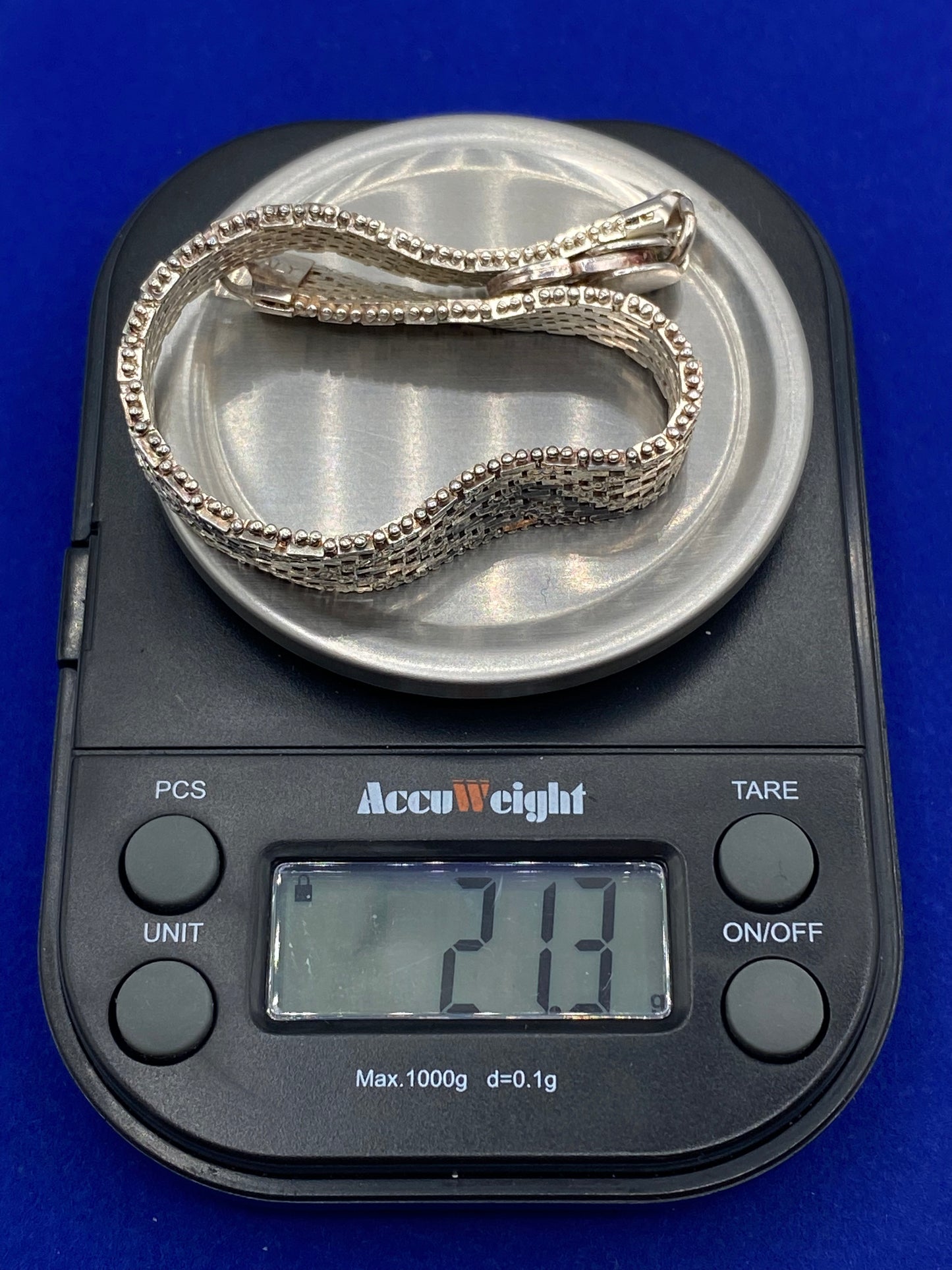 Sterling Silver Italian Riccio Bracelet