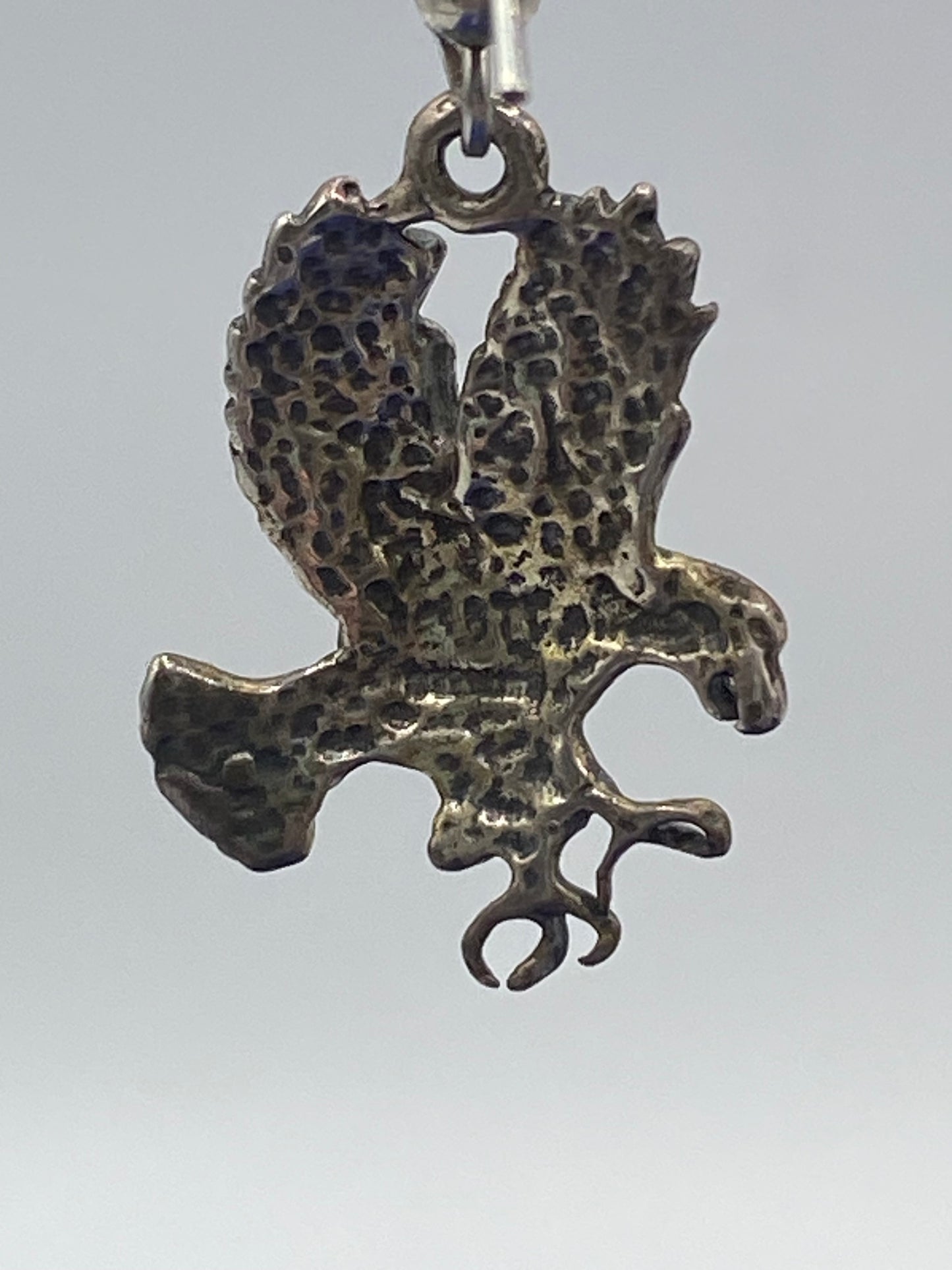 Sterling Silver Eagle Earrings
