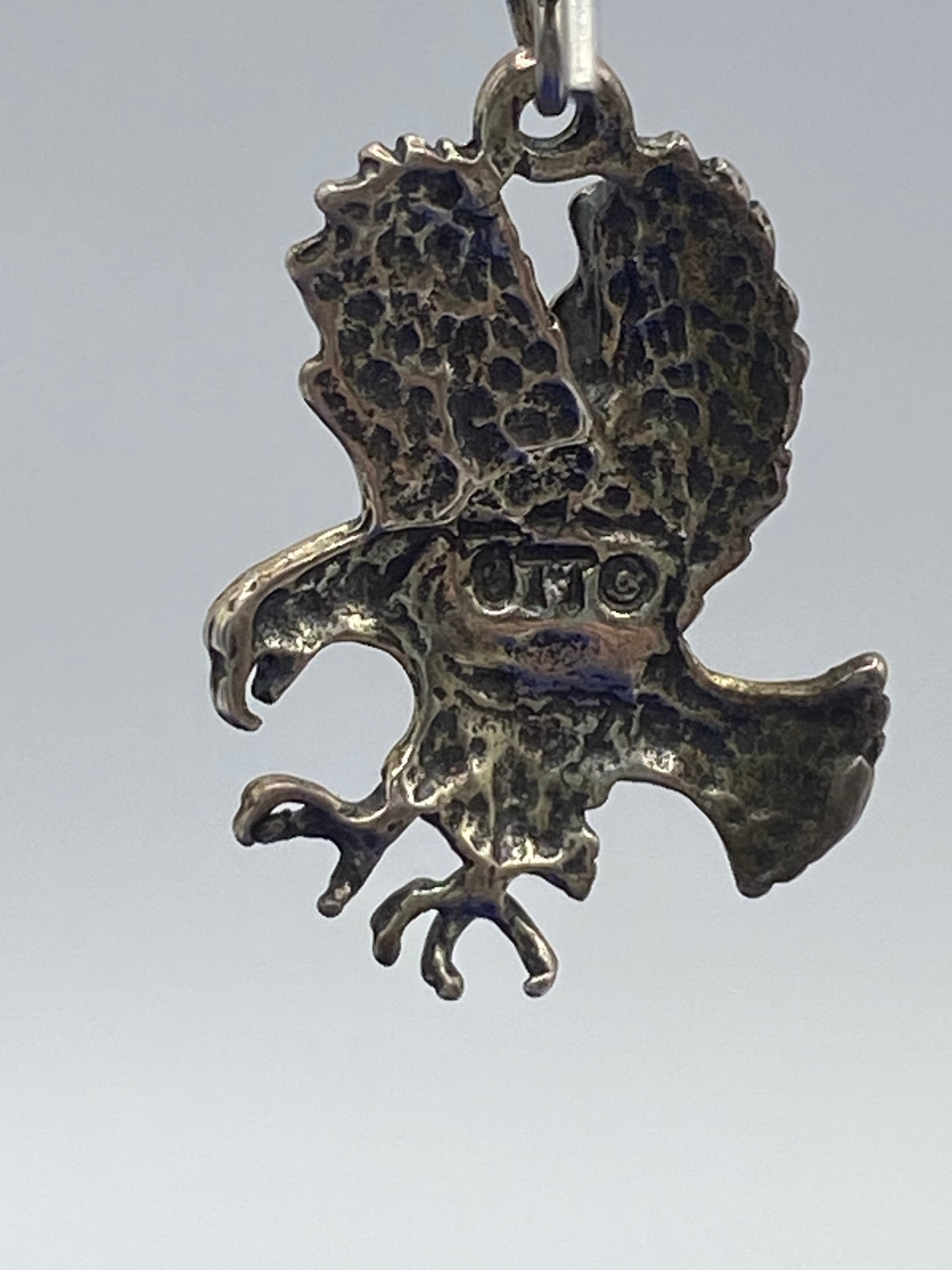 Sterling Silver Eagle Earrings