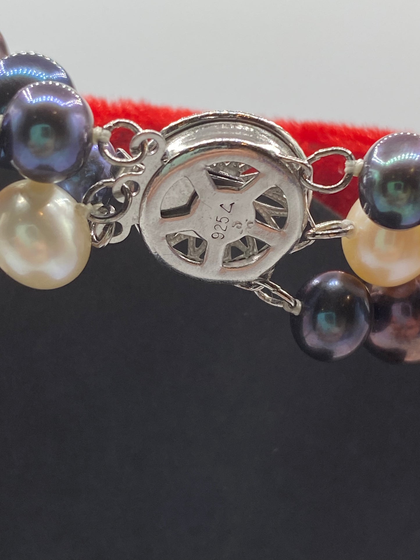 Sterling Silver & Pearl Necklace